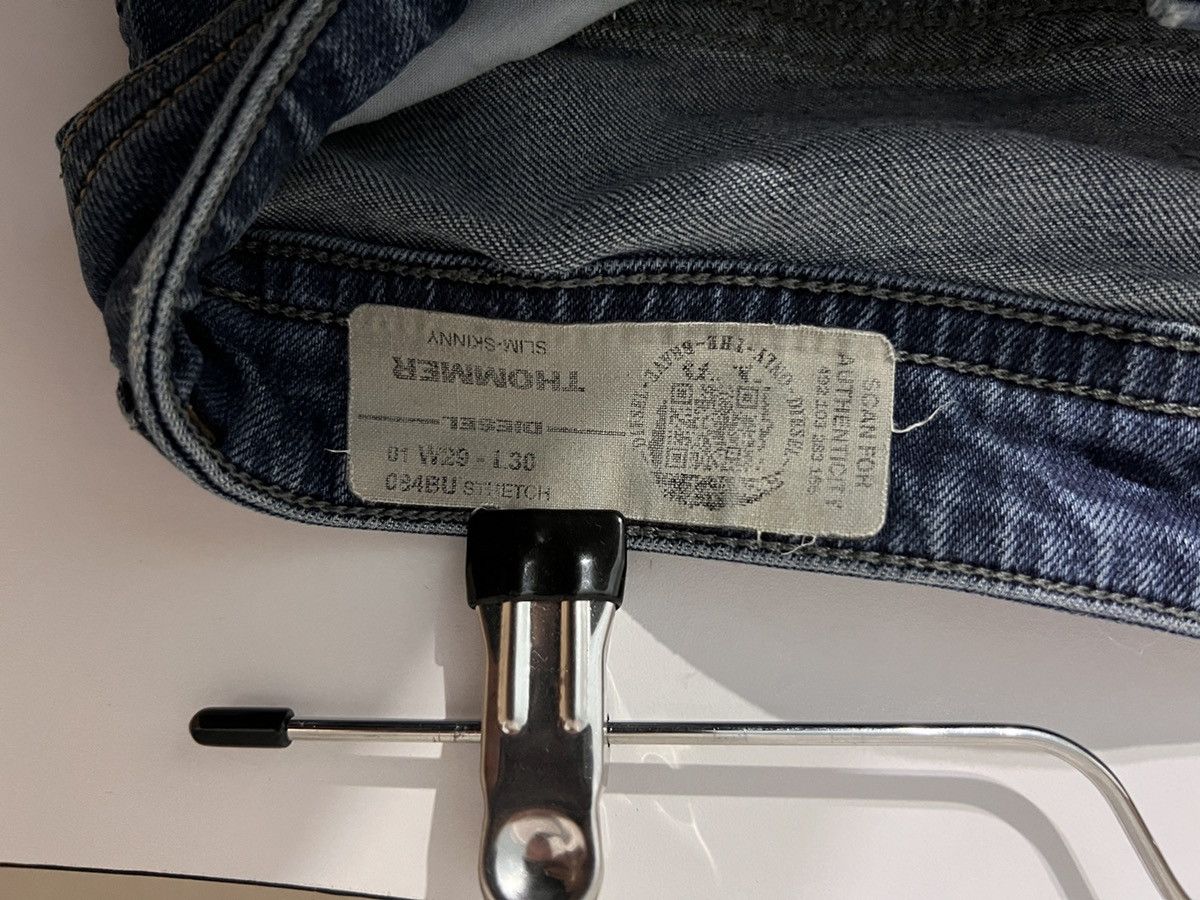 Diesel Diesel Thommer Slim-Skinny 084BU – Rare Limited Edition Size 29" - 4 Thumbnail