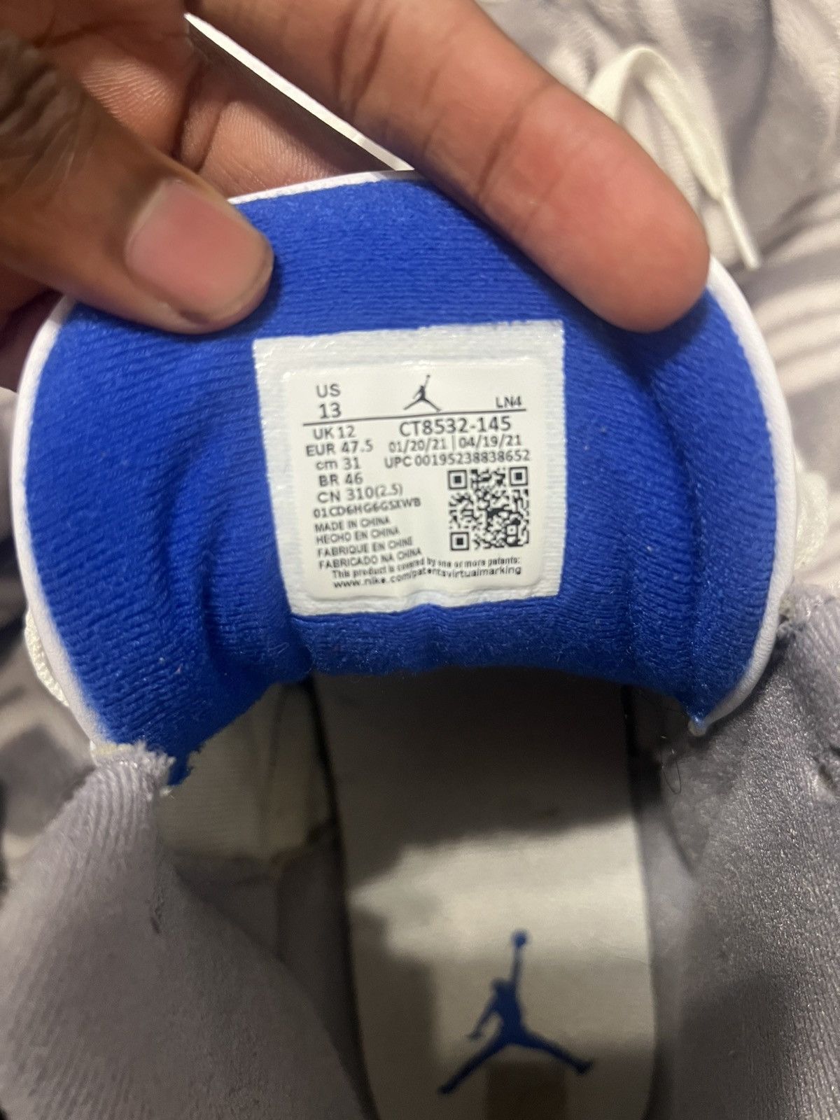 Jordan Brand Jordan 3 racer blue Size US 13 / EU 46 - 6 Thumbnail