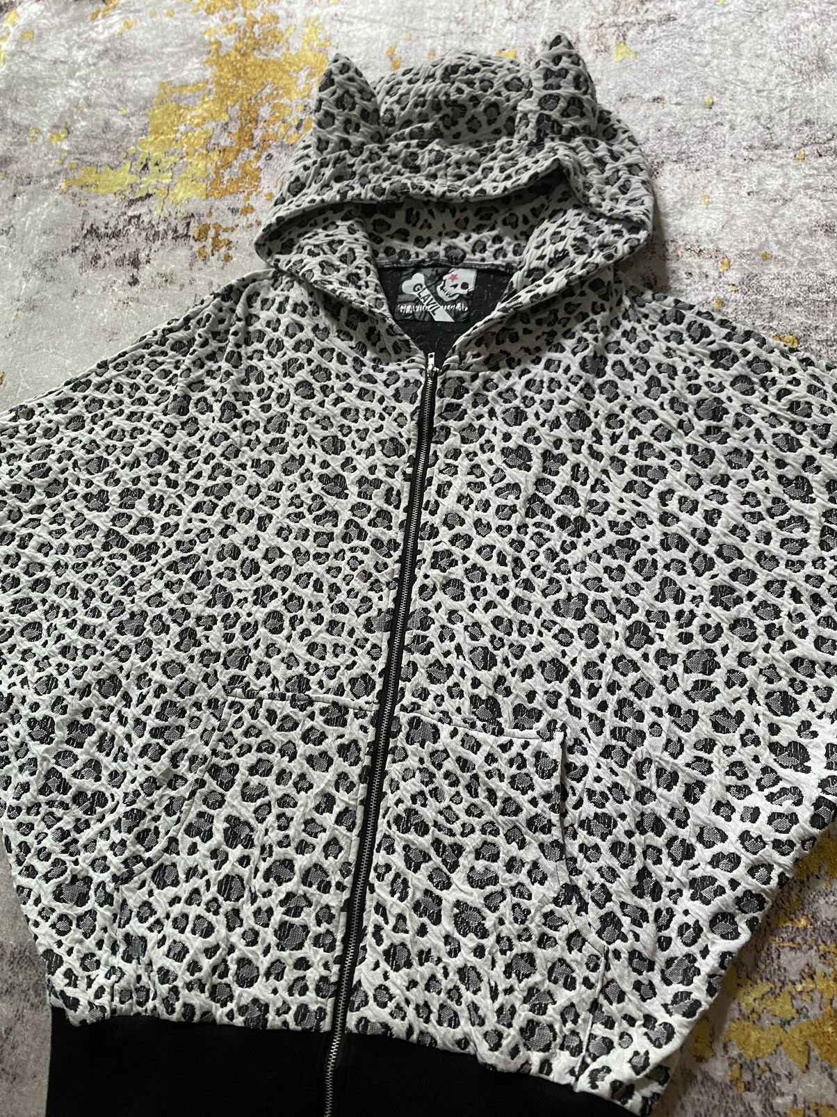 Hysteric Glamour Japanes glavil devil fuzzy hoodie oversize gothic style Size L / US 10 / IT 46 - 3 Thumbnail