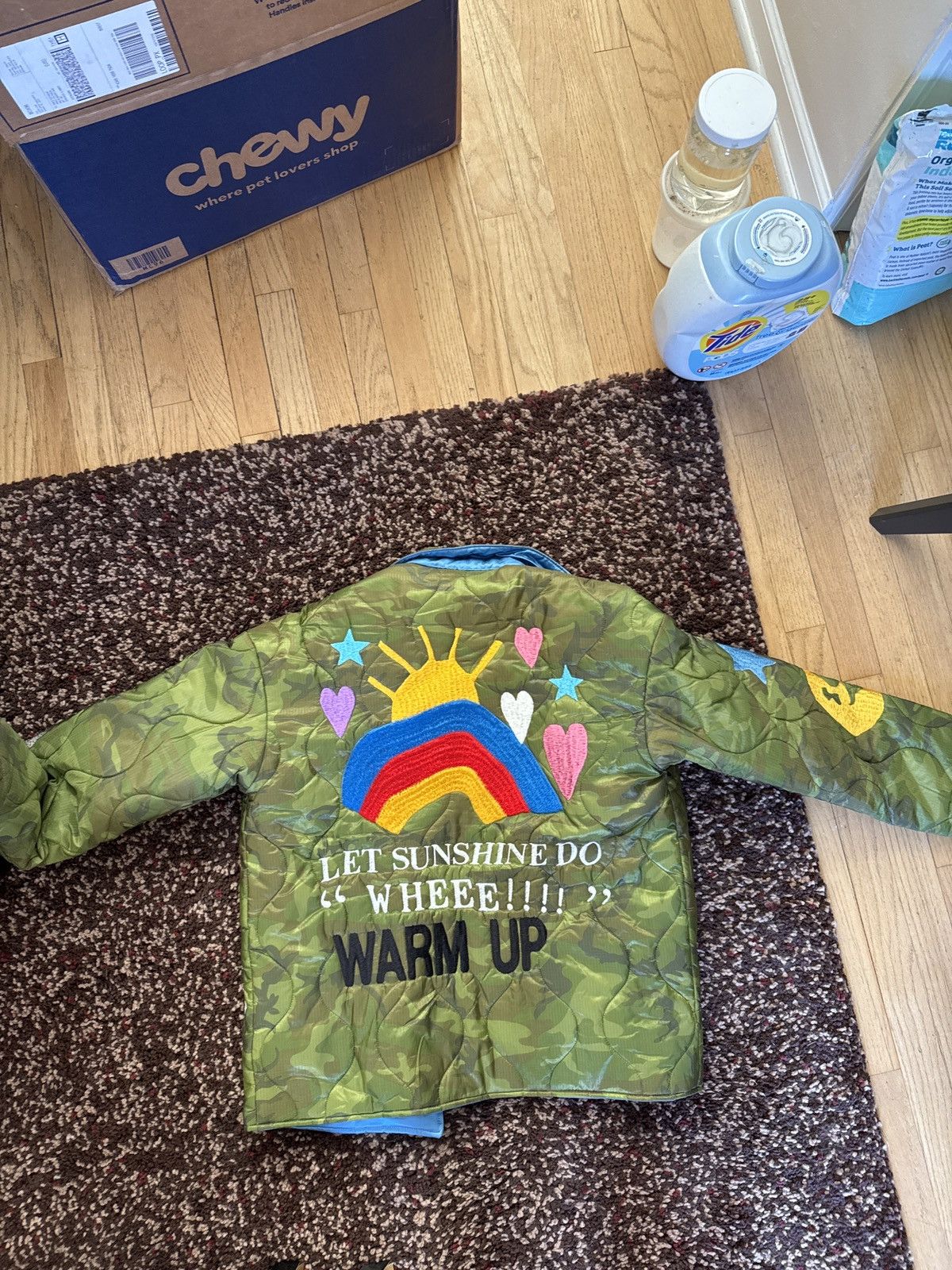 Cactus Plant Flea Market Cactus Plant Flea Market Lysergic LSD Camo Jacket Size US S / EU 44-46 / 1 - 2 Thumbnail