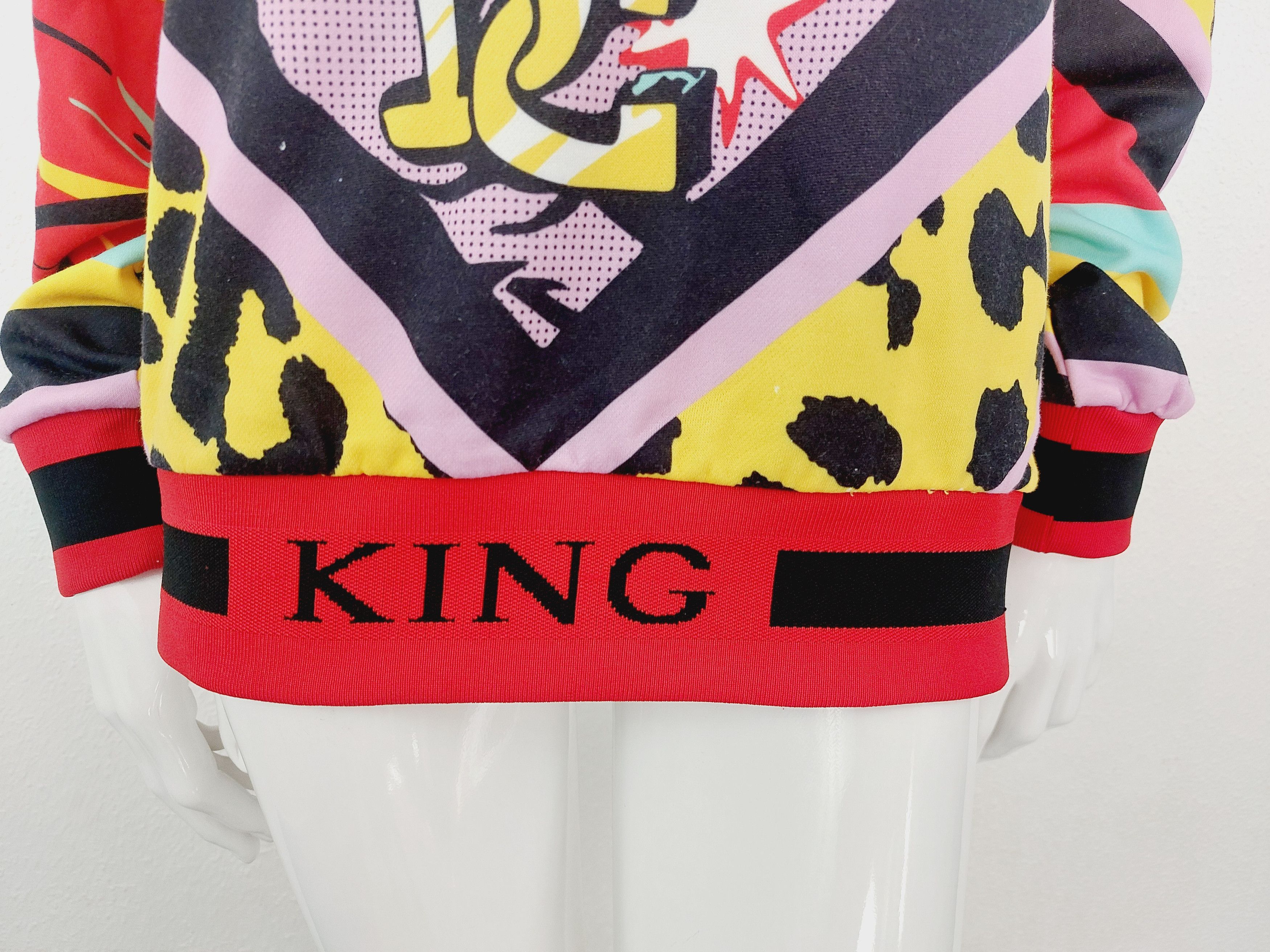 Dolce & Gabbana Dolce & Gabbana 2019 Leopard King D&G Superhero Sweatshirt Size US S / EU 44-46 / 1 - 4 Thumbnail