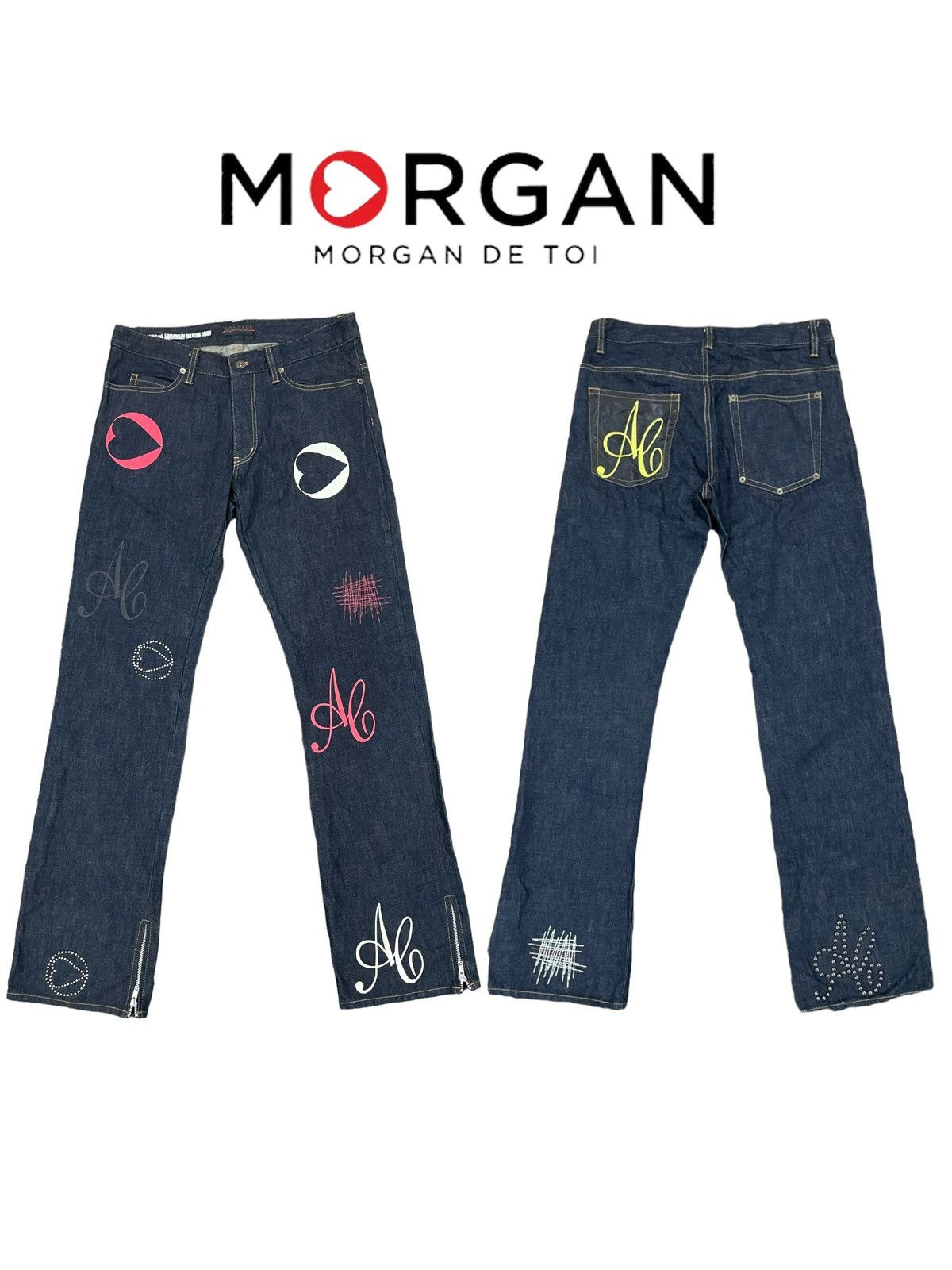Designer Morgan Homme Sample 10th Anniversary Only One Denim Size US 34 / EU 50 - 1 Thumbnail