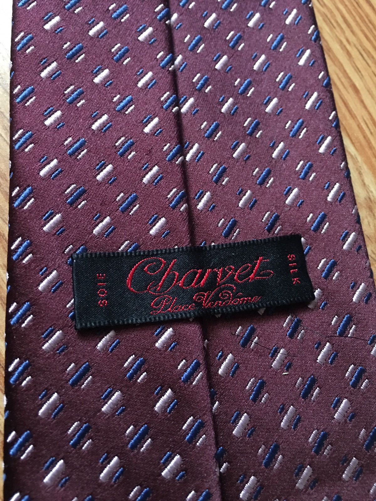 Charvet CHARVET Paris Elegant France Silk Mens Tie Size ONE SIZE - 4 Thumbnail