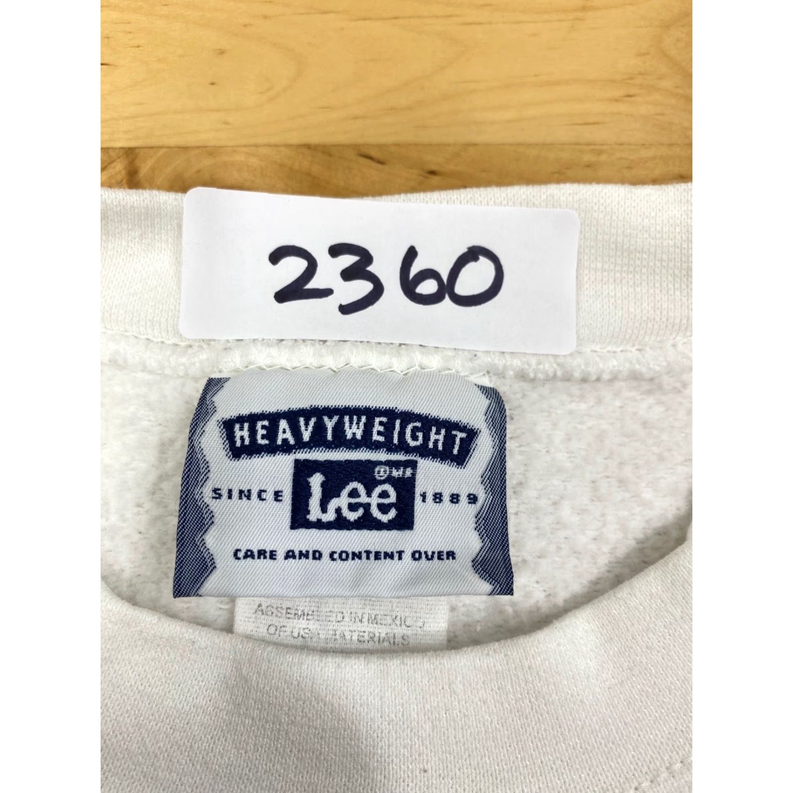 Lee VINTAGE Lee Sweatshirt The Reel Don Fishing Boat Logo Size XL White Mens Size US XL / EU 56 / 4 - 4 Thumbnail