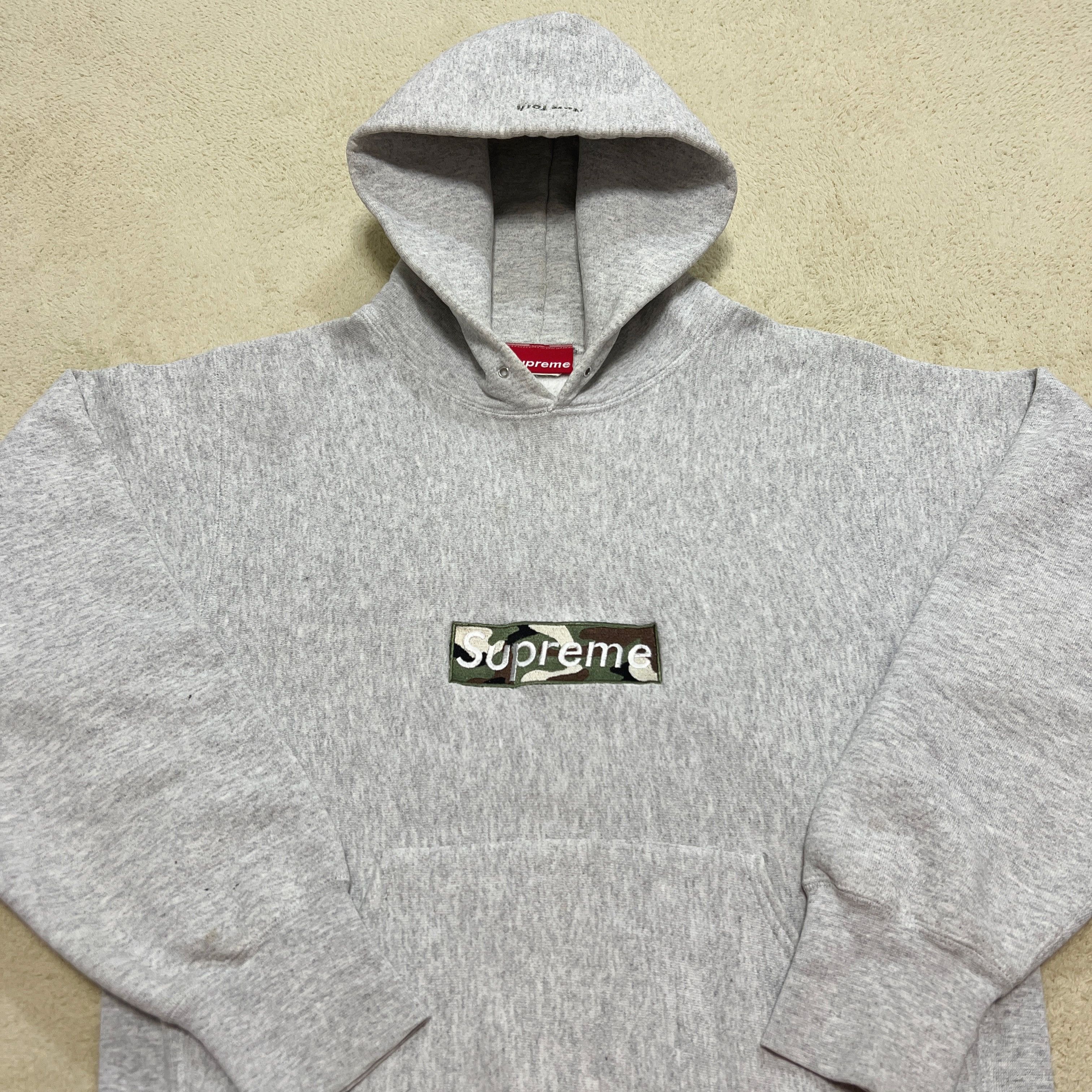 Supreme Supreme 1995 1st Anniversary Camo Box Logo Hoodie Size US M / EU 48-50 / 2 - 2 Thumbnail