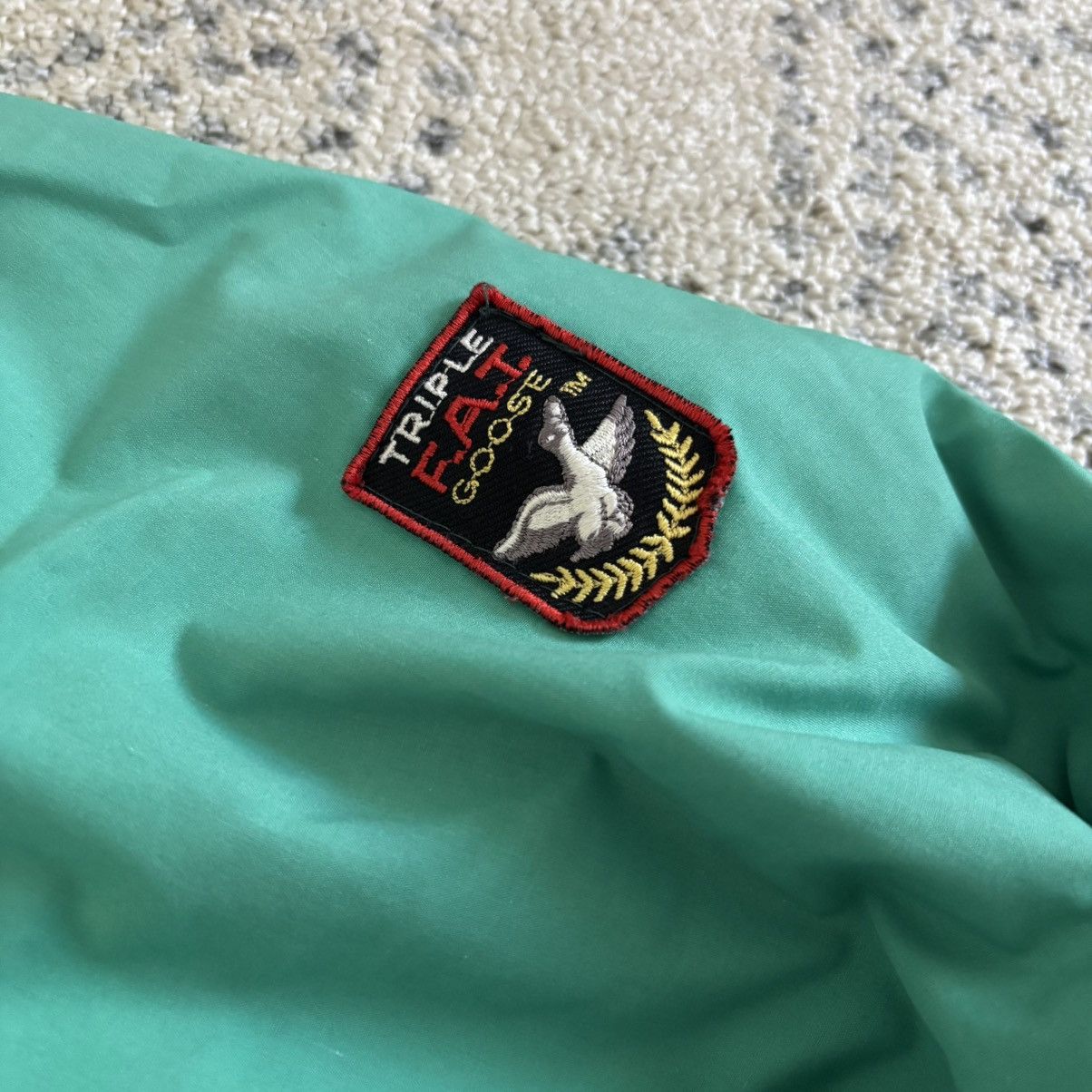 Triple F.A.T. Goose Triple Fat Goose Down Puffer Jacket Tagged M, Fits M/L Teal Size US M / EU 48-50 / 2 - 2 Thumbnail
