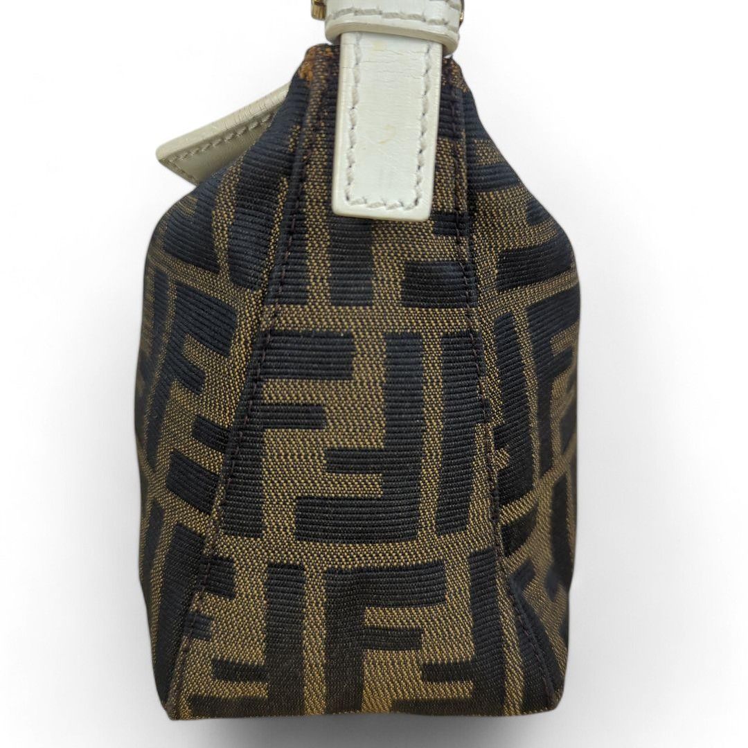 Fendi Fendi - Pouch Mini Handbag Monogram Brown Leather Size ONE SIZE - 5 Thumbnail