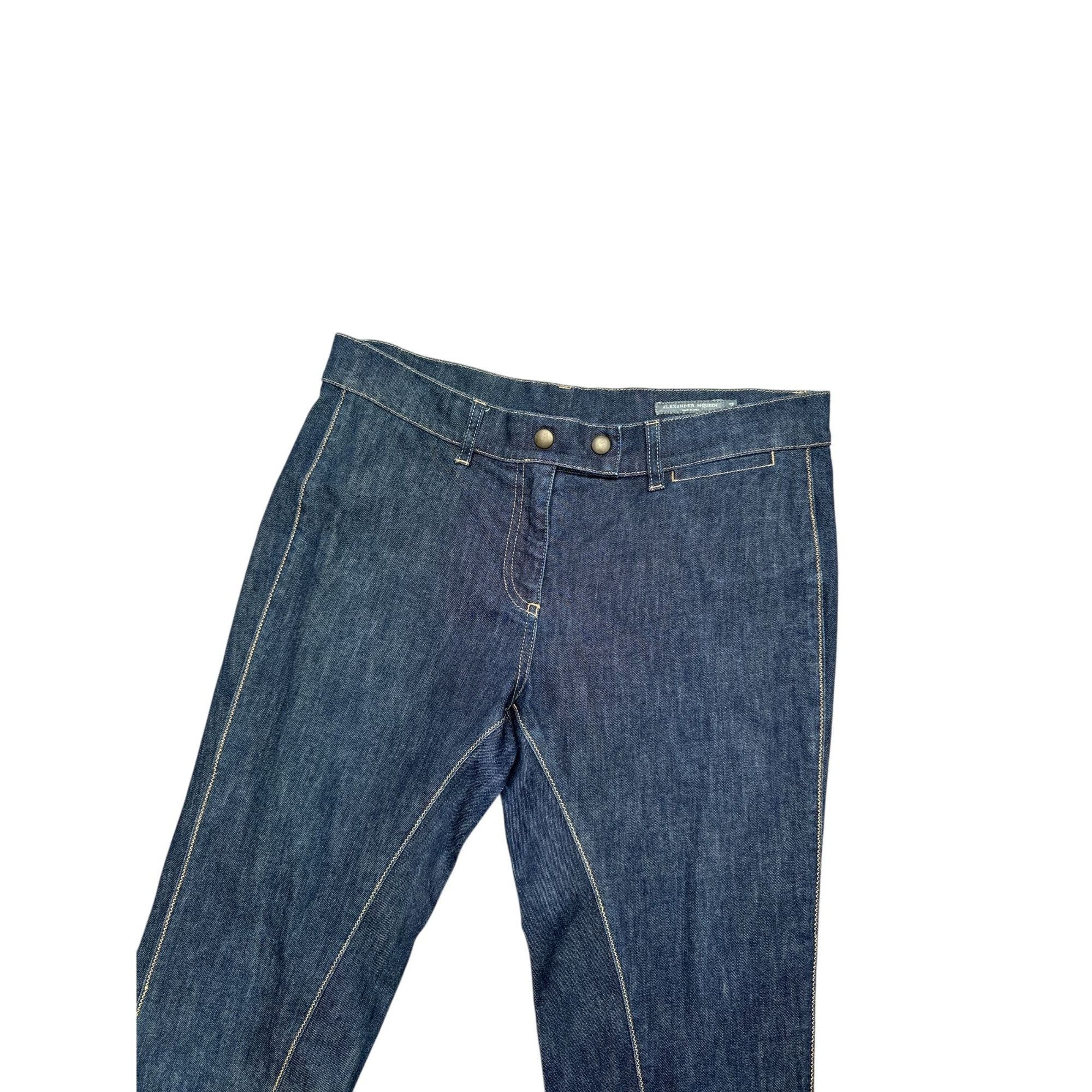 Alexander McQueen Alexander McQueen Raw Denim Jeans Size IT 44 Size 30" / US 8 / IT 44 - 2 Thumbnail