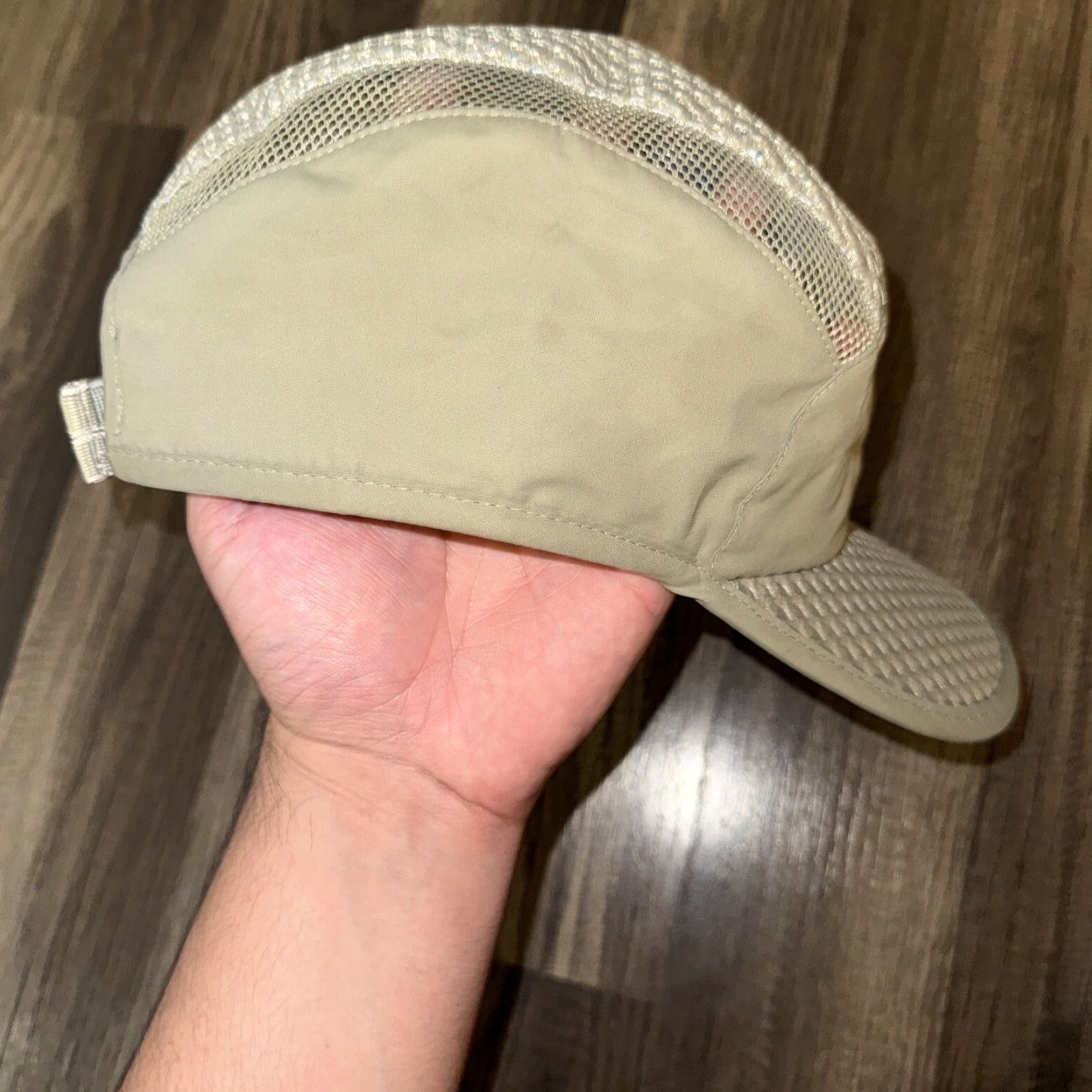 Vintage VINTAGE Arctic Cat 5 Panel Hat Men One Size Tan Gold Adjustable Hiking Hat Size ONE SIZE - 4 Thumbnail