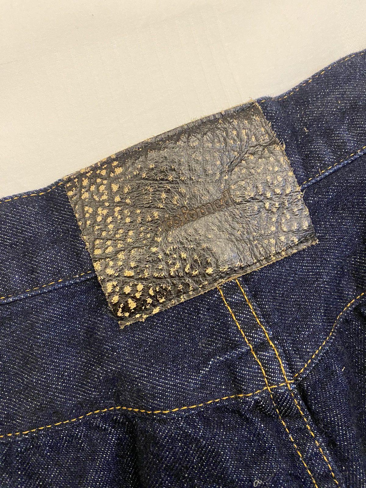 Japanese Brand Baggy Low Rise Denim Jeans Size US 32 / EU 48 - 7 Thumbnail