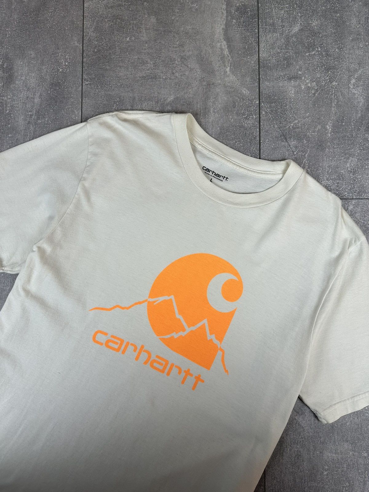 Carhartt Carhartt Outdoor Life Overprint Logo T-Shirt Size US L / EU 52-54 / 3 - 6 Thumbnail