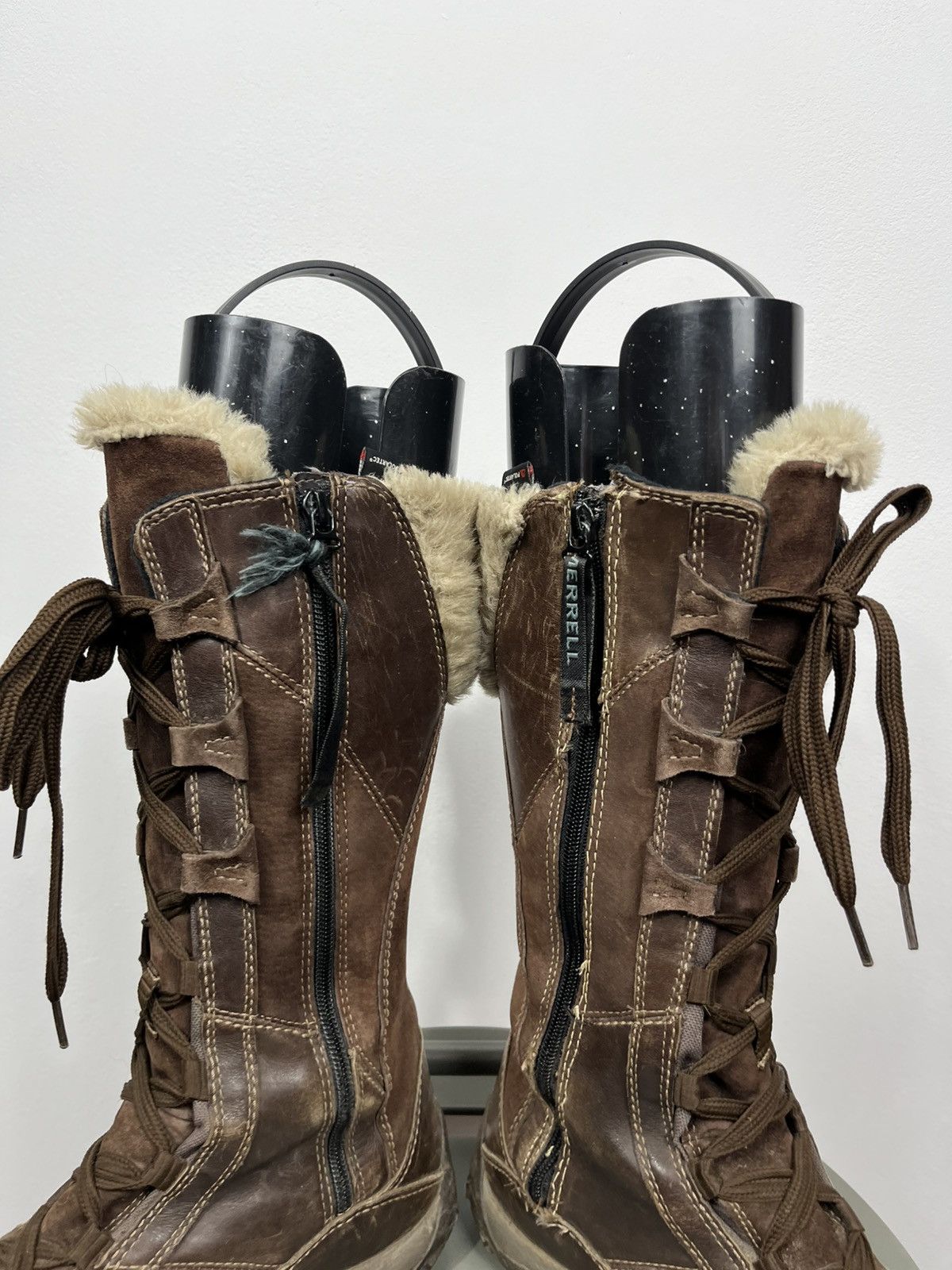 Merrell Merrell Tall Lace Up Waterproof Leather Boots US 8 EU 38.5 Size US 8 / IT 38 - 7 Thumbnail