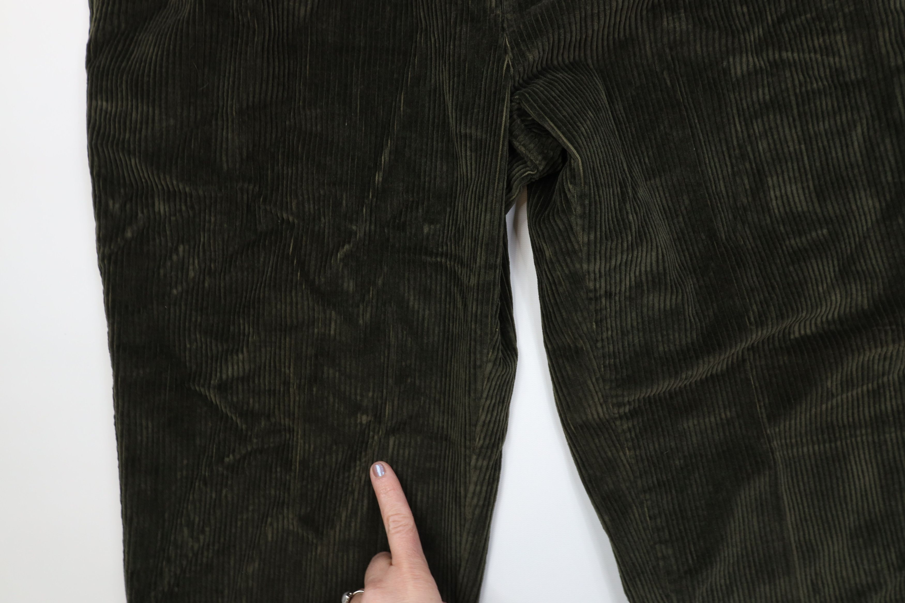 Vintage Vintage 90s Streetwear Heavyweight Corduroy Chino Pants Size US 34 / EU 50 - 5 Thumbnail