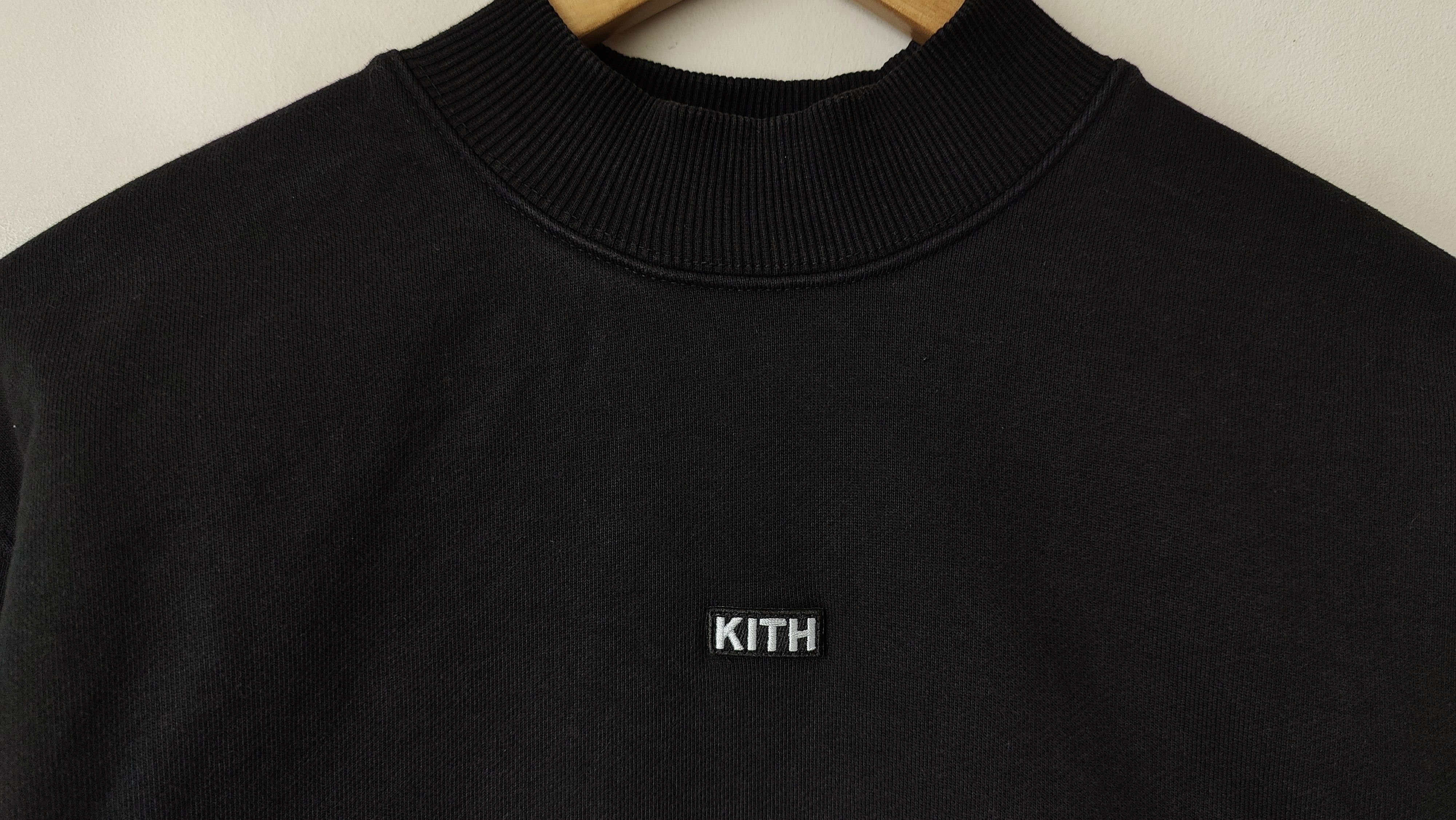 Kith Kith Boxlogo Mock Neck Sweatshirt Crewneck Size US S / EU 44-46 / 1 - 3 Thumbnail