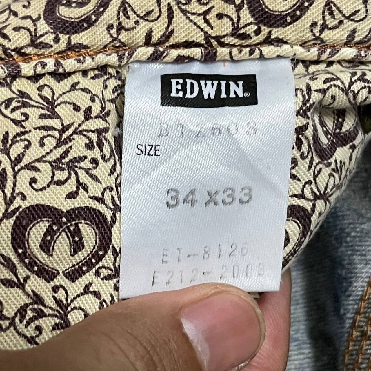 Edwin Vintage Edwin Blue Trip 503 Denim Pants Size US 34 / EU 50 - 9 Thumbnail