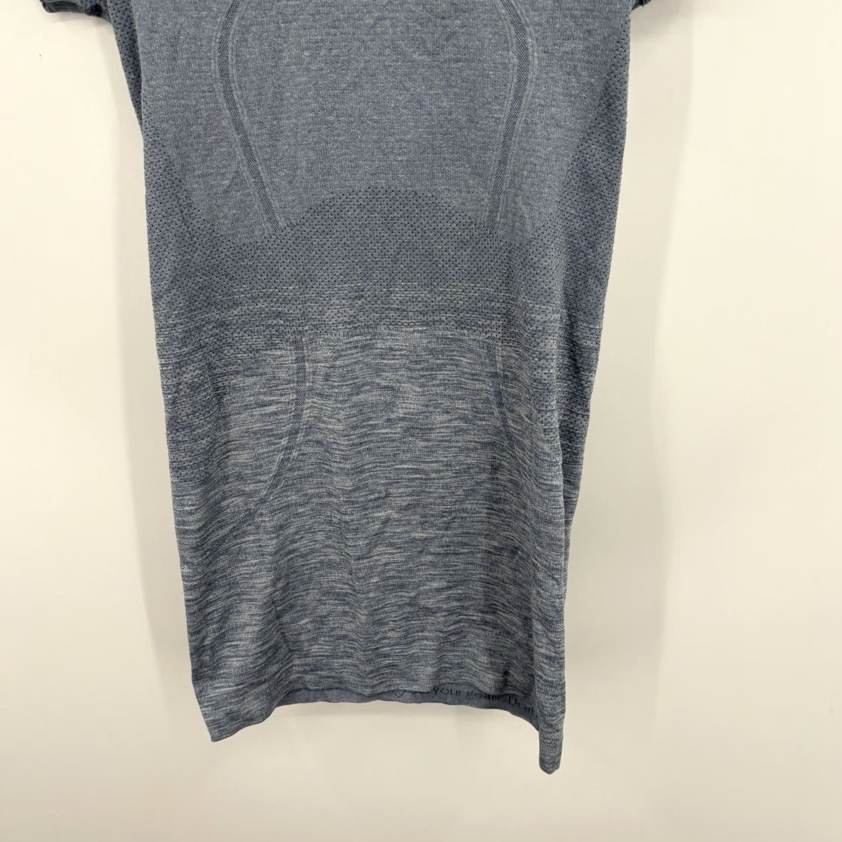 Lululemon Lululemon Swiftly Tech Top Women 2 Short Sleeve Yoga Running Stretch Soft Gym Blue Size XS / US 0-2 / IT 36-38 - 4 Thumbnail