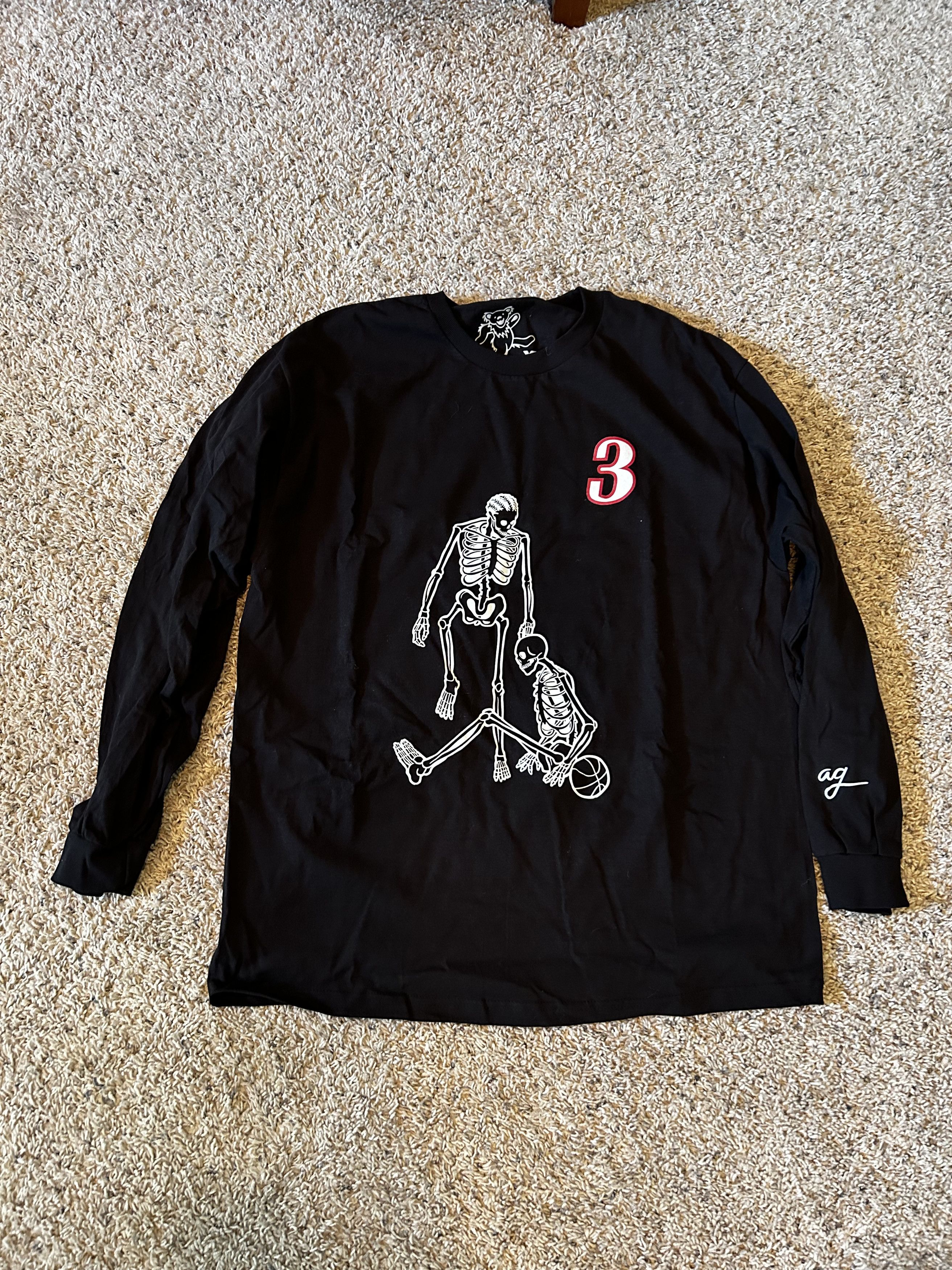 NBA Allen Iverson Stepover L/S Tee Size US XL / EU 56 / 4 - 3 Thumbnail