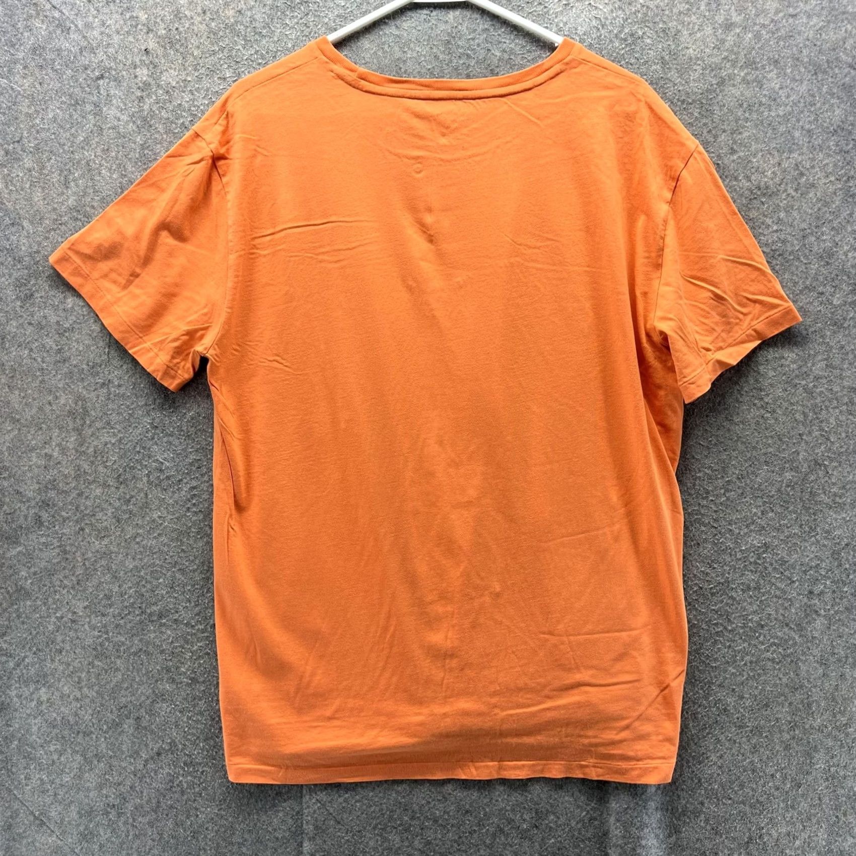 Polo Ralph Lauren Polo Ralph Lauren Shirt Mens Large Orange Crewneck Cotton Pony Logo Tee Size US L / EU 52-54 / 3 - 2 Thumbnail