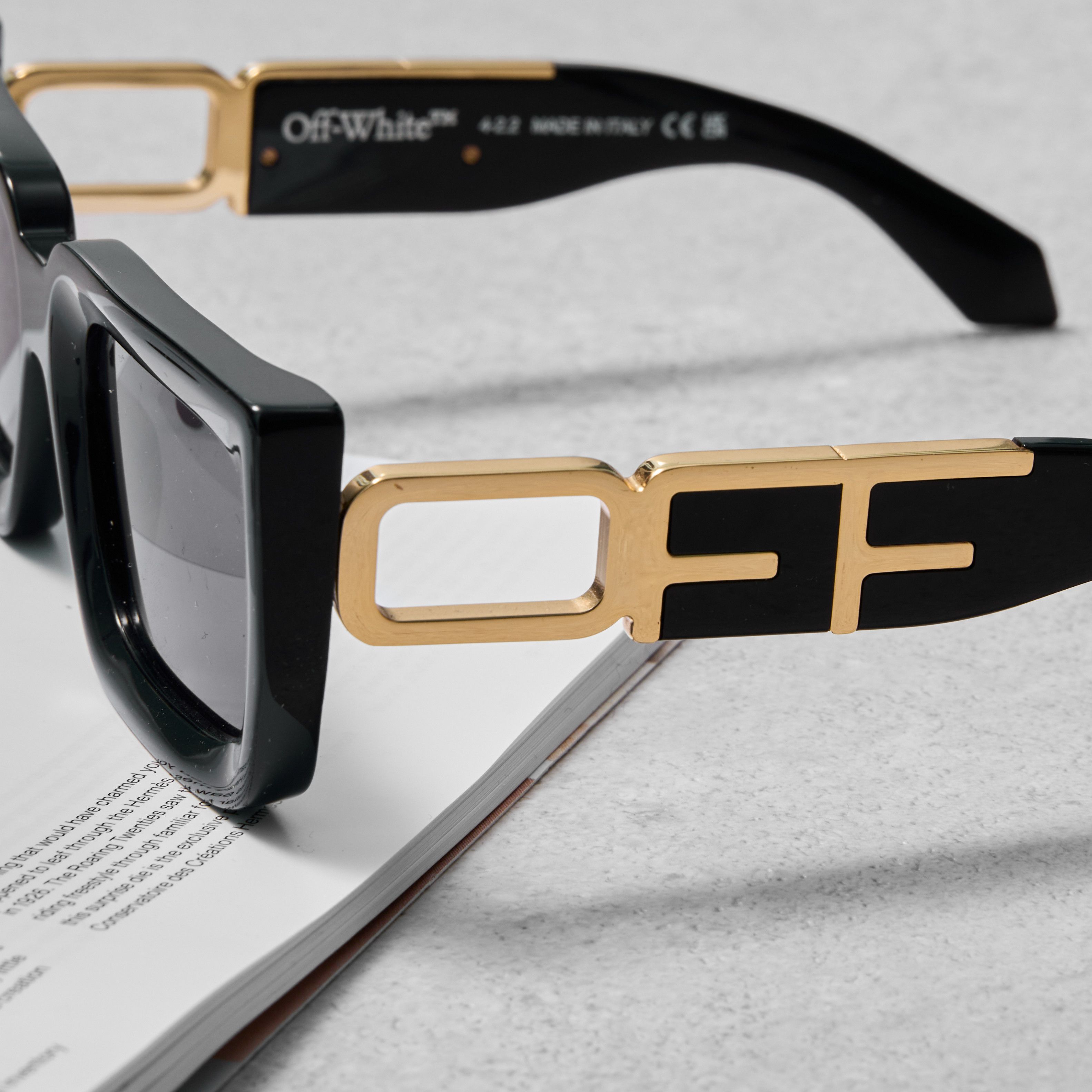 Off-White OFF WHITE Boston Rectangular Frame Sunglasses Size ONE SIZE - 4 Thumbnail