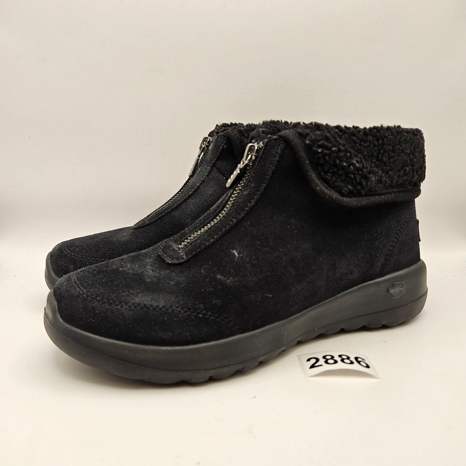 SKECHERS SKECHERS WOMEN'S 6.5 ON THE GO JOY NUZZLE UP BOOTS BLACK Size US 6.5 / IT 36.5 - 1 Thumbnail