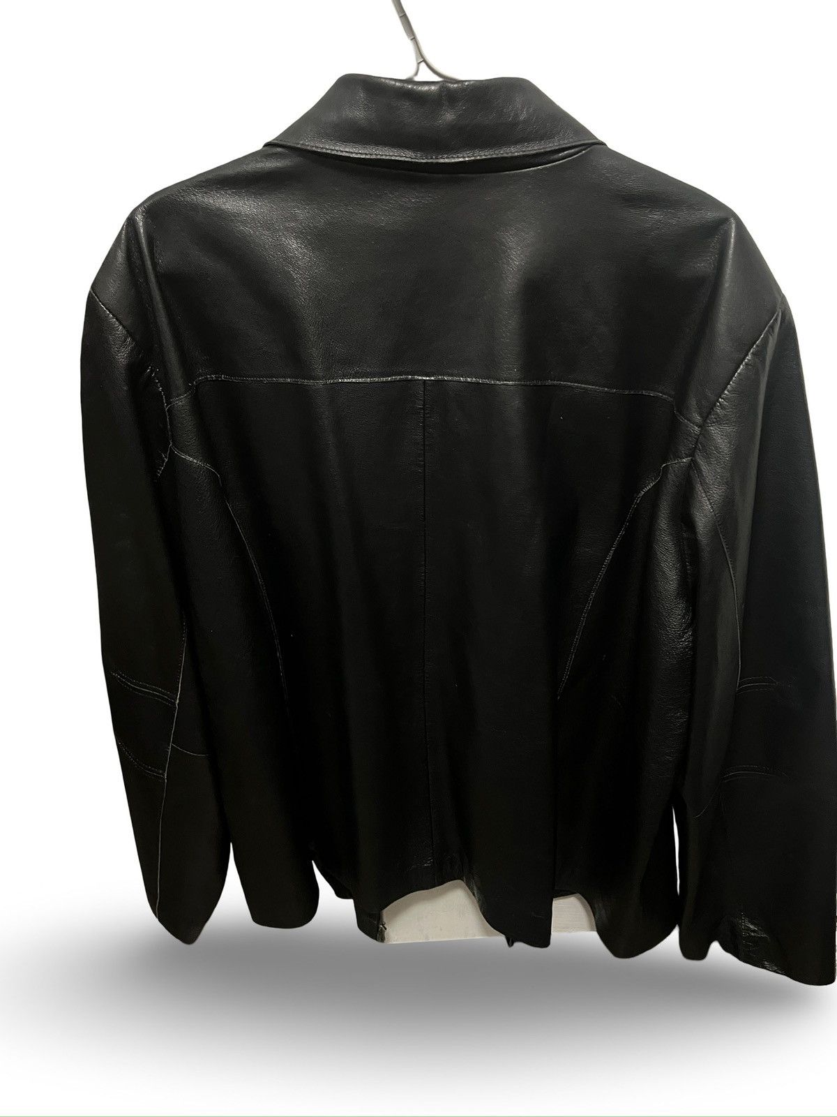 Other Black Leather Vintage Jacket Size US L / EU 52-54 / 3 - 2 Thumbnail