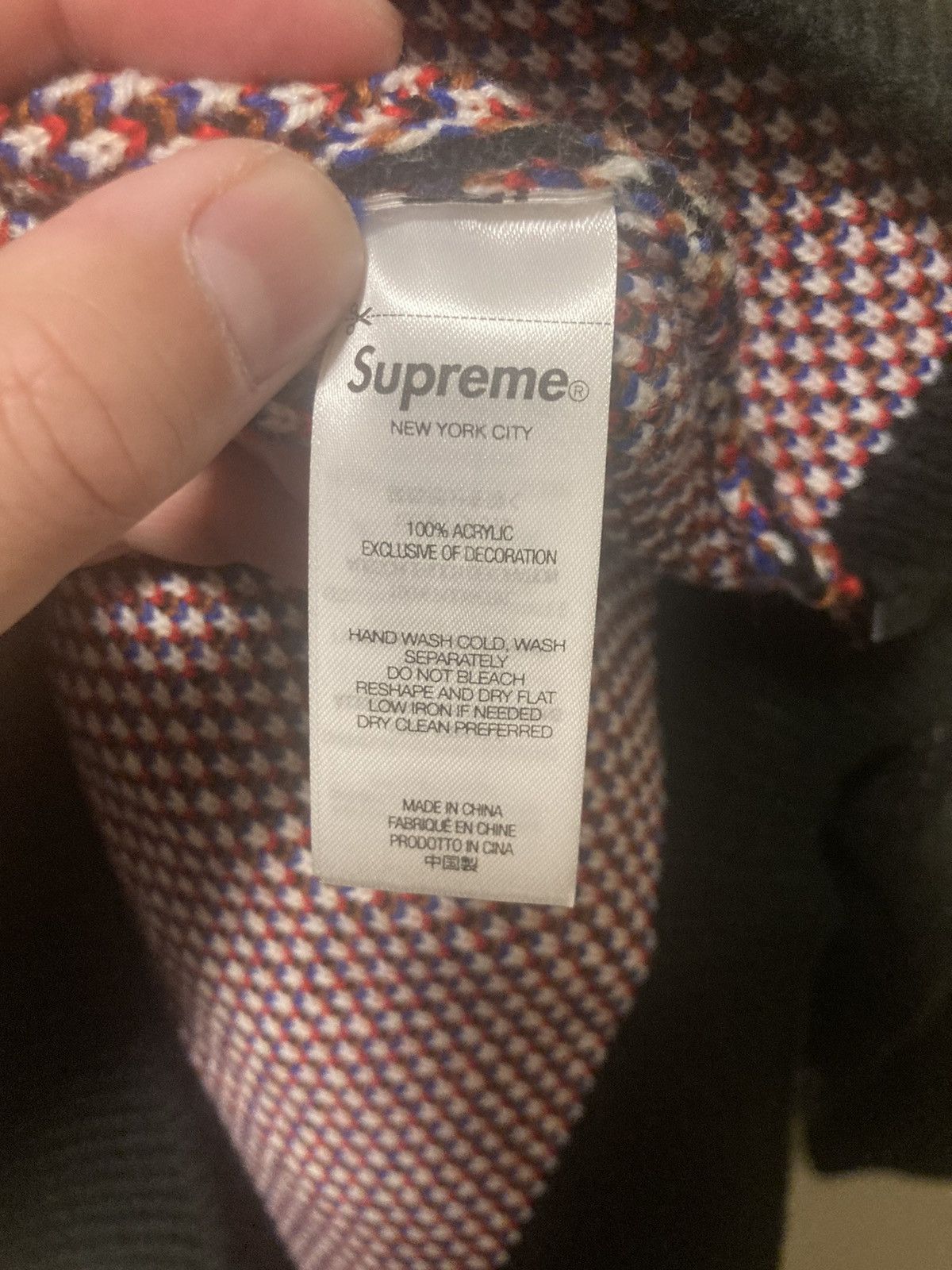 Supreme Supreme 2024FW x show white sweater black size M Size US M / EU 48-50 / 2 - 4 Thumbnail