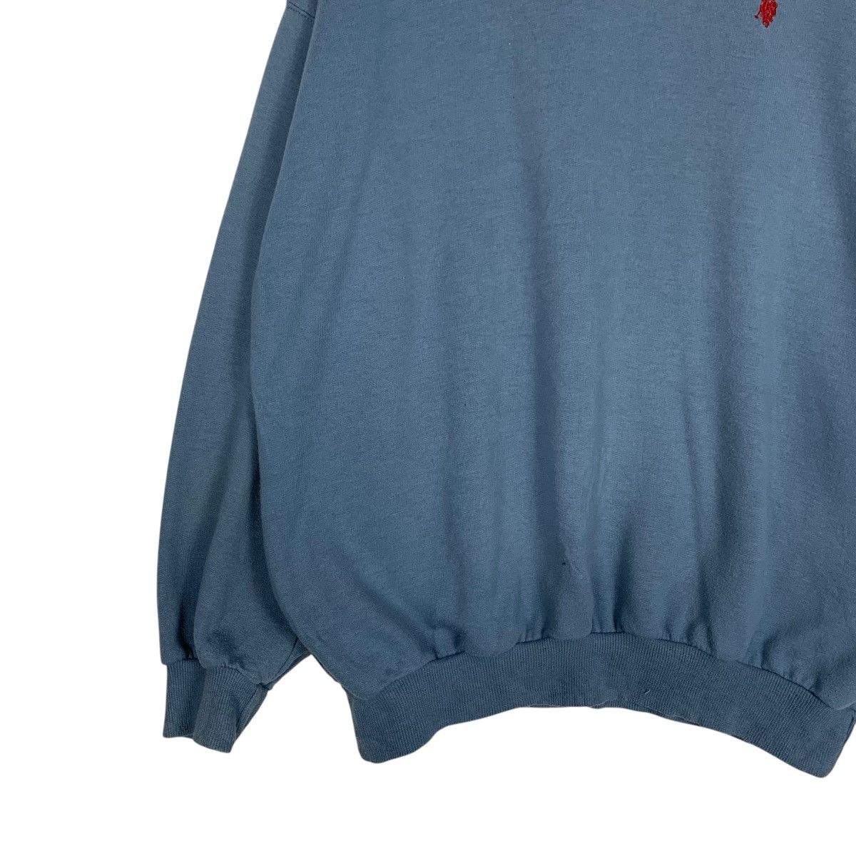Japanese Brand US POLO ASSN Embroidery Small Pony Logo Sweatshirt #1513-C68 Size US L / EU 52-54 / 3 - 3 Thumbnail