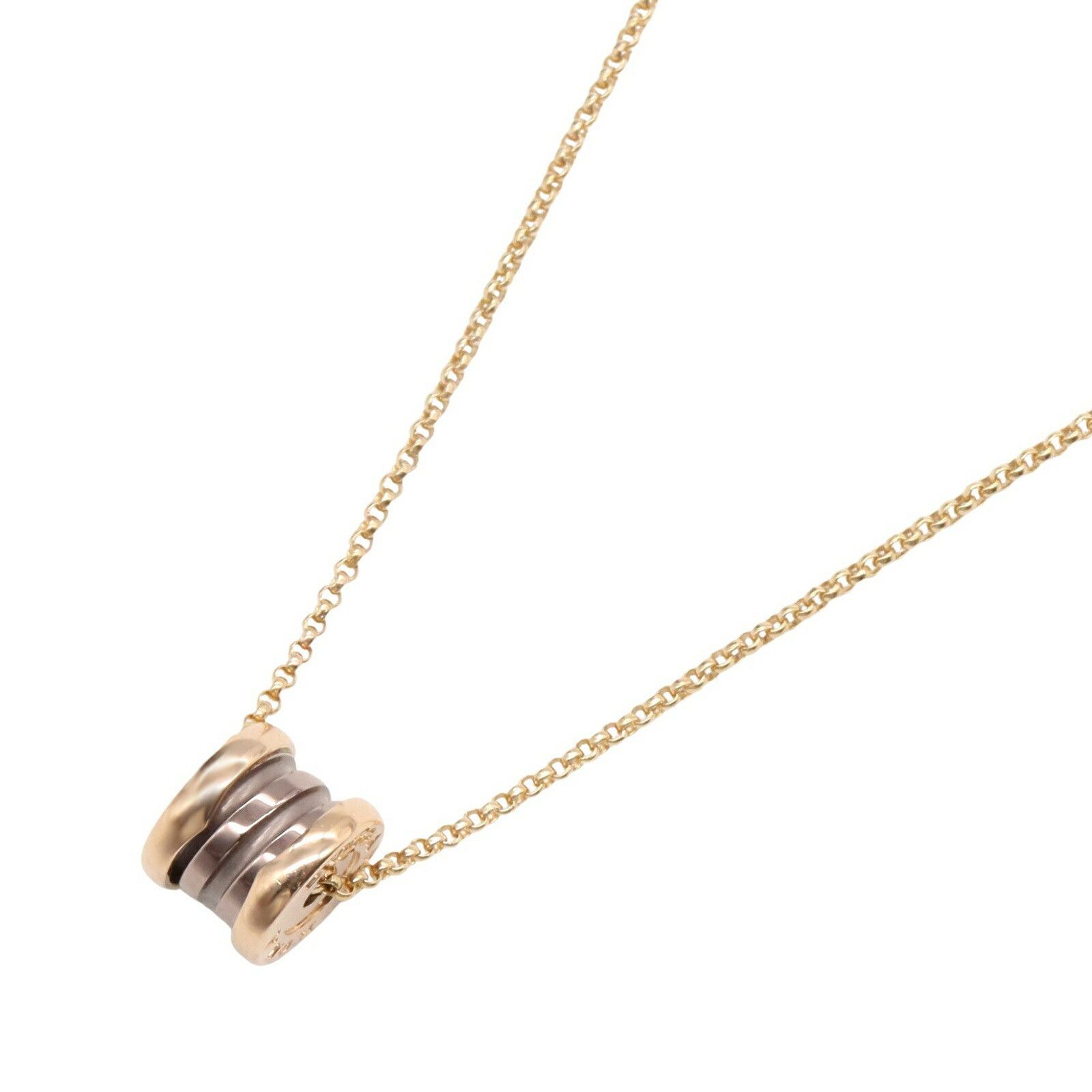 Bvlgari Bvlgari BVLGARI B-zero1 Au750 Ceramic Necklace Ceramic Necklace 353004 Size ONE SIZE - 1 Thumbnail