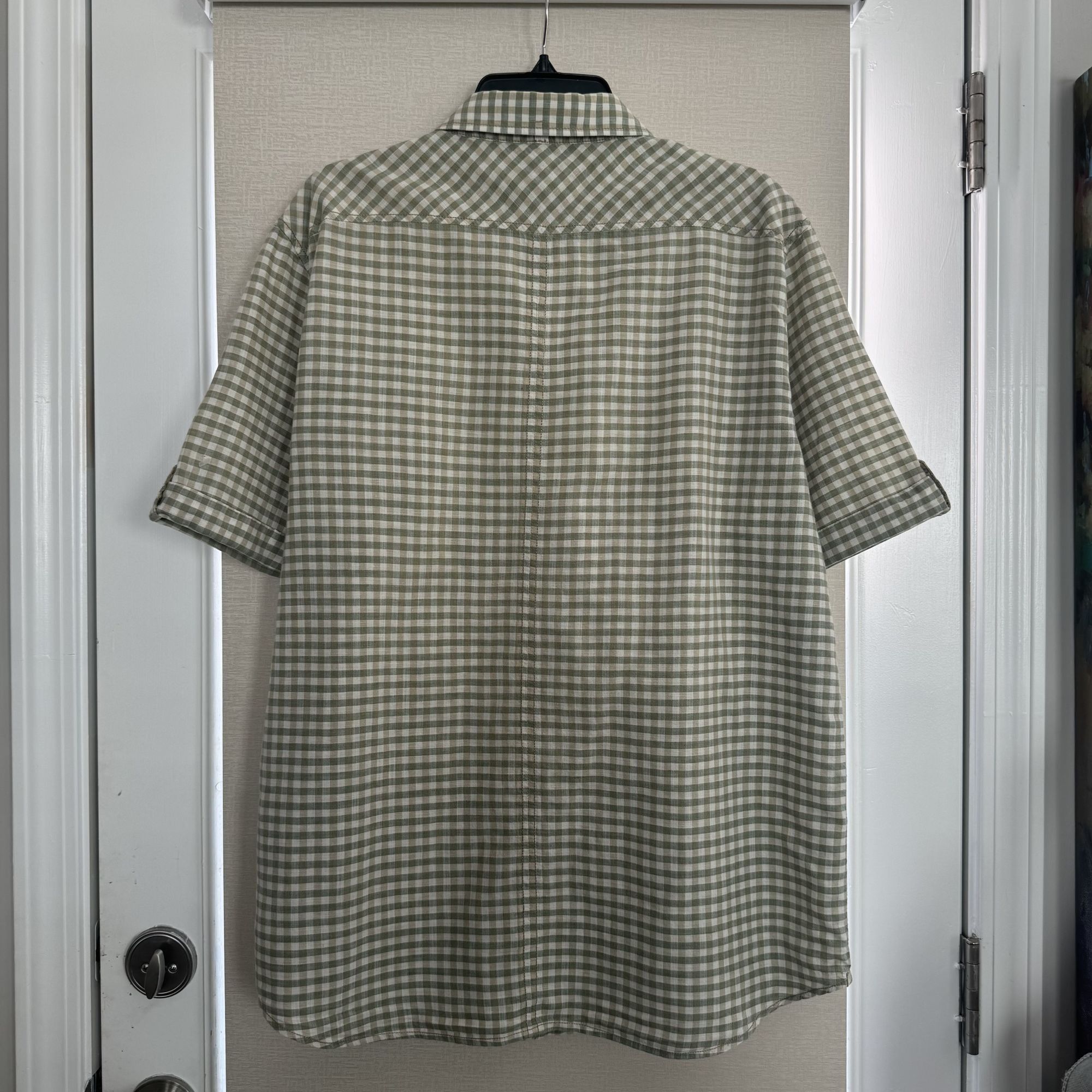 Black Brown 1826 Black Brown 1826 Men's Linen Blend Short Sleeve Shirt XL Size US XL / EU 56 / 4 - 8 Thumbnail