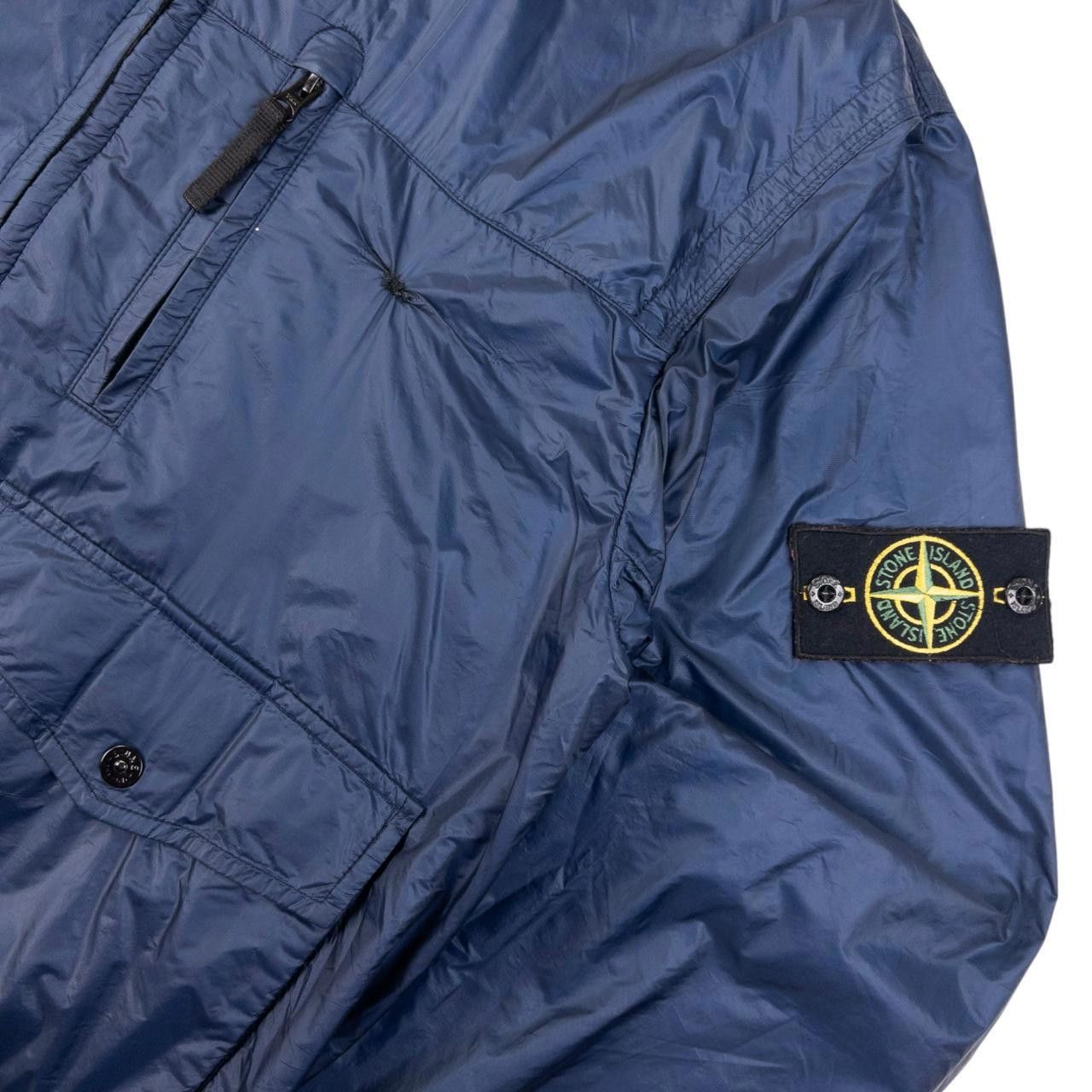 Stone Island Vintage Stone Island Tyvek Nylon Jacket Size XL Size US XL / EU 56 / 4 - 3 Thumbnail