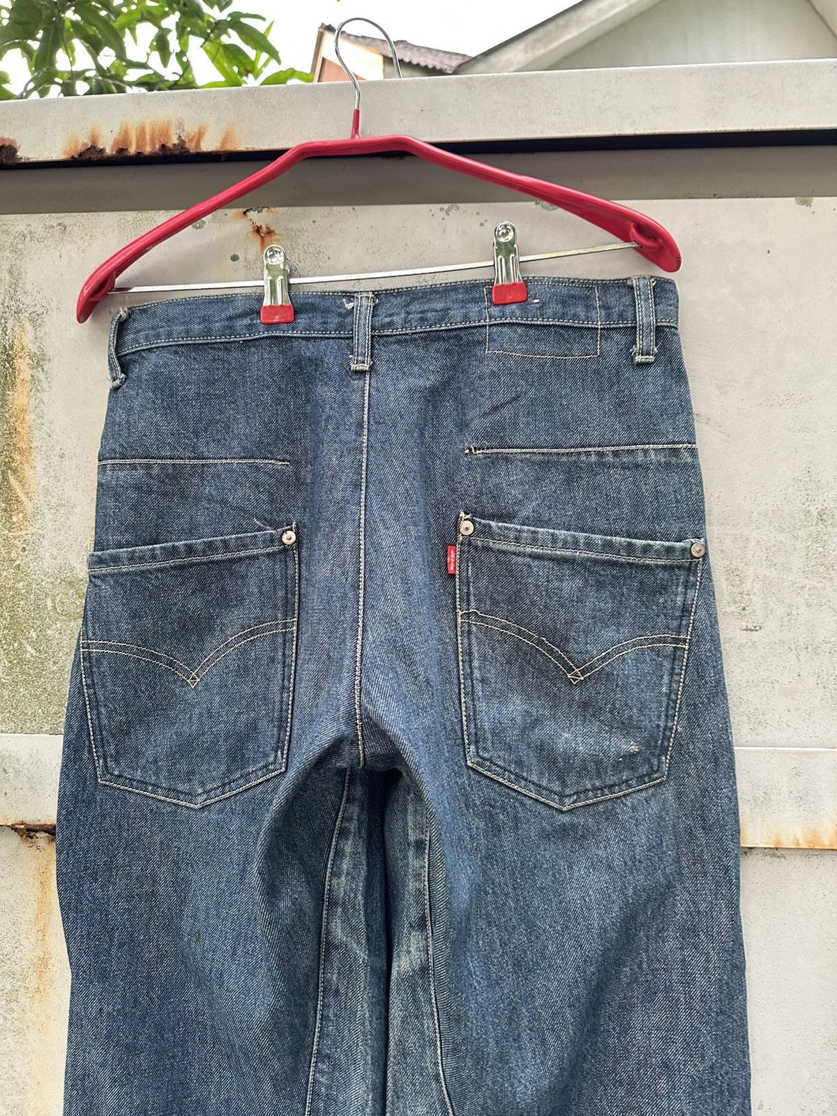Levi's Vintage Clothing 👹Vintage Levis Engineered Jeans Loose Fit Jeans Size US 28 / EU 44 - 10 Thumbnail