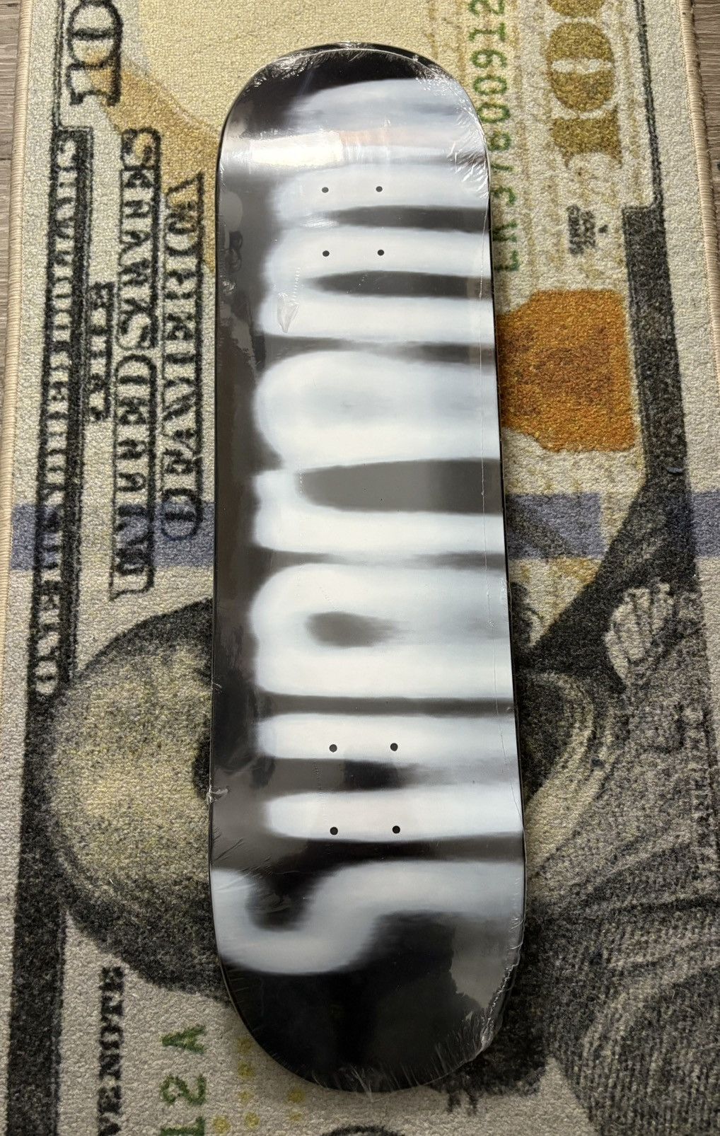 Supreme Supreme Blurred Skateboard Deck Black Size ONE SIZE - 1 Thumbnail