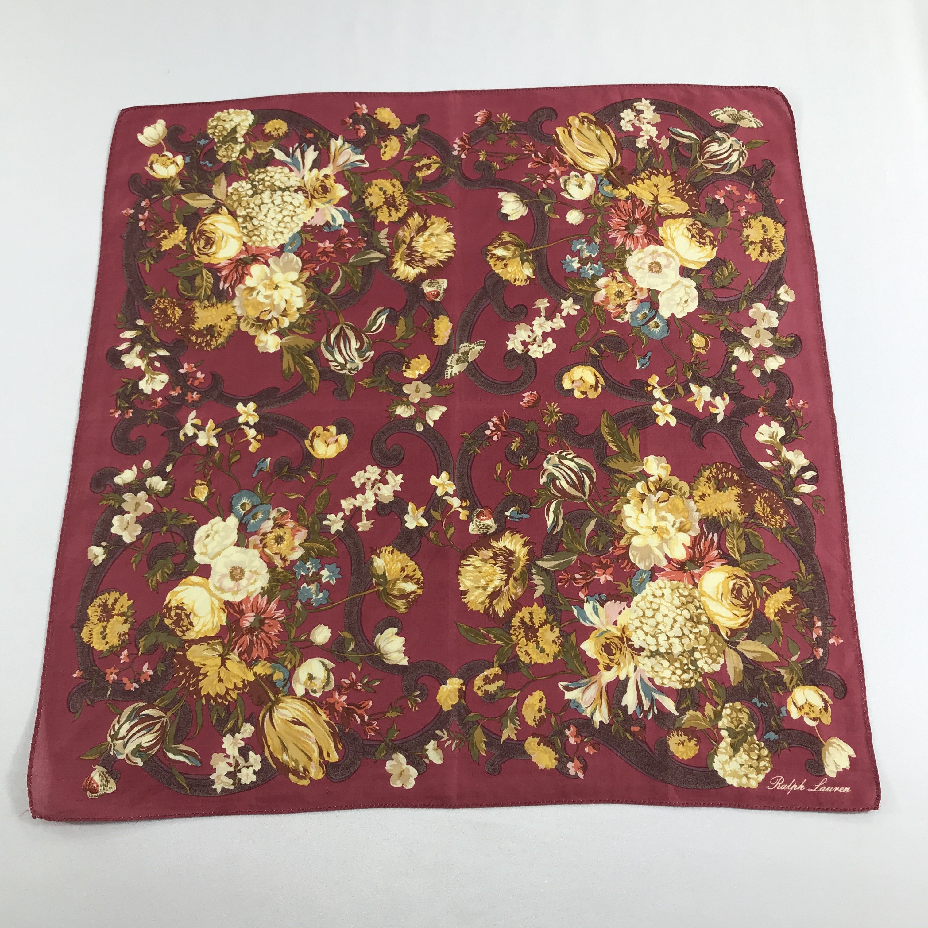 Ralph Lauren Handkerchief Neckerchief Bandana H1110