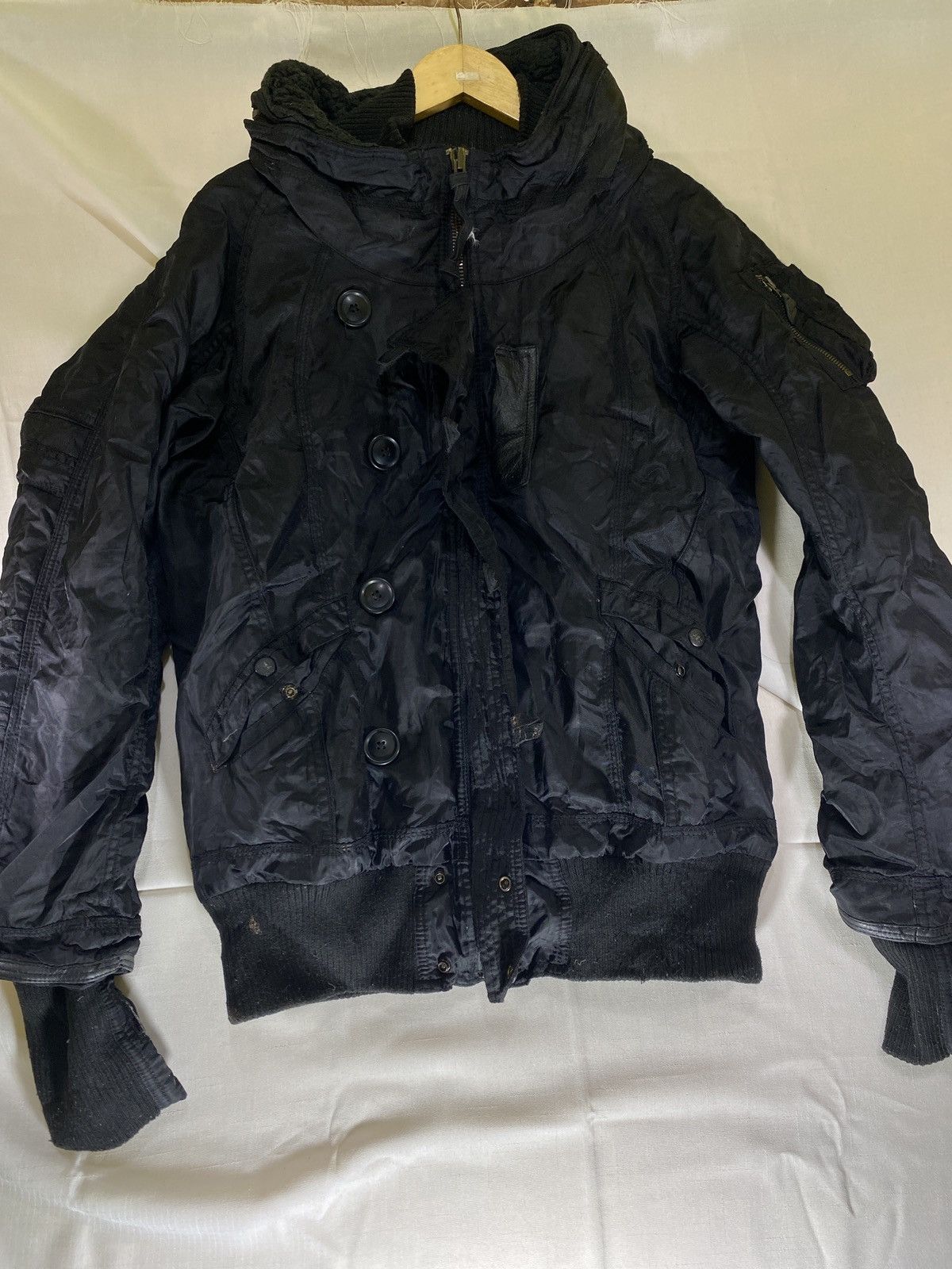 GOA y2k bono jacket by GOA military Size US L / EU 52-54 / 3 - 1 Thumbnail