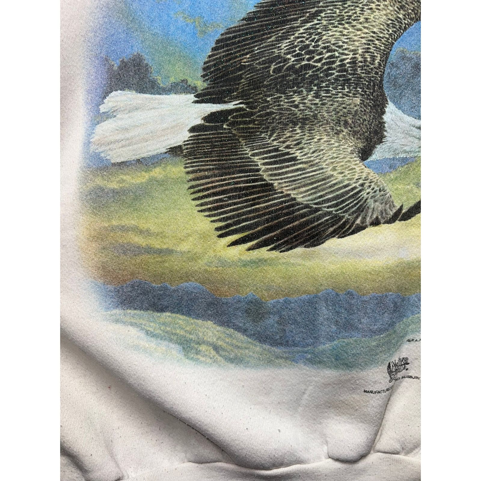 Vintage Vintage Bald Eagle Sweatshirt Crewneck Bird Graphic VTG XL Size US XL / EU 56 / 4 - 5 Thumbnail