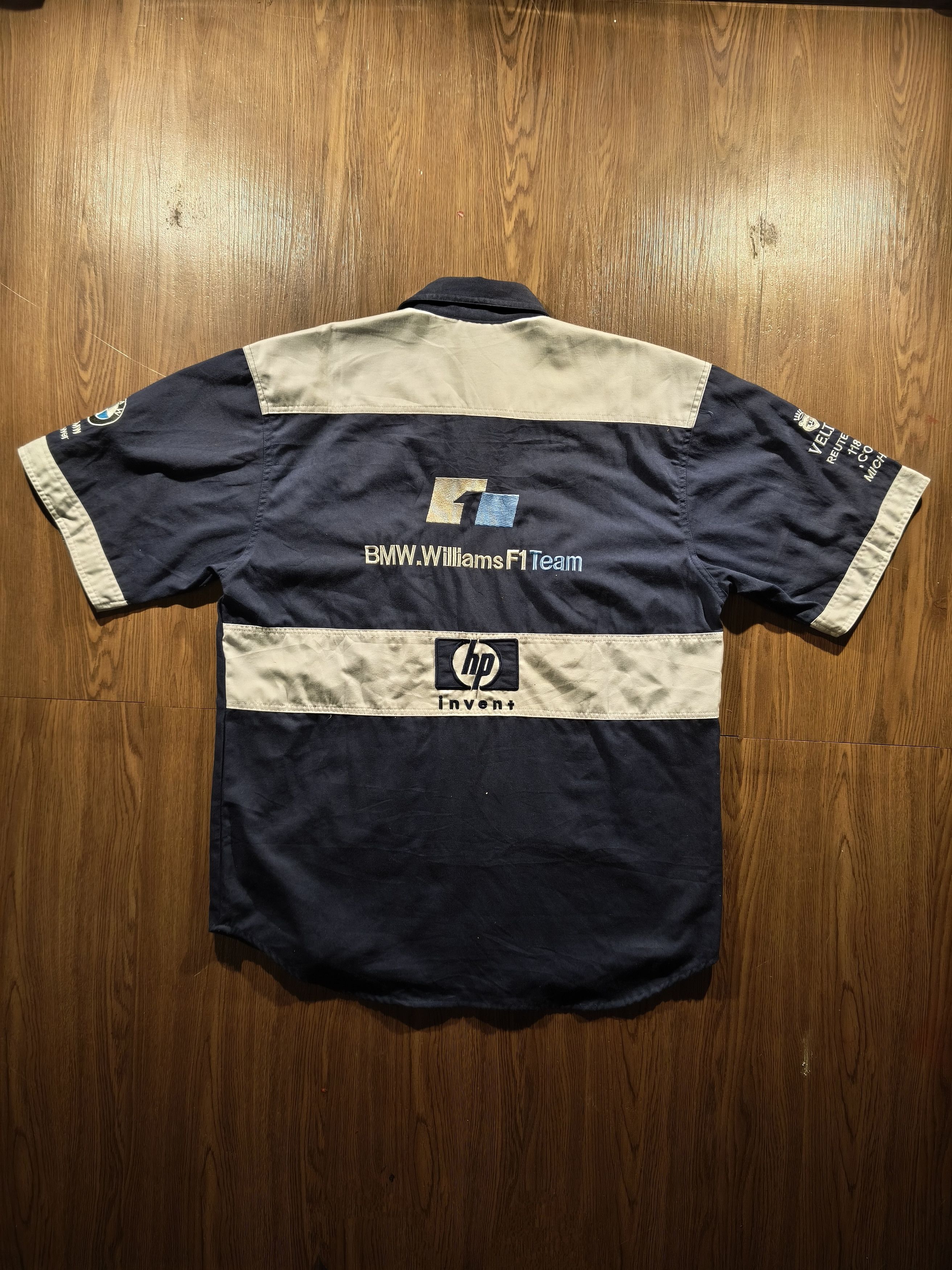 BMW BMW Williams F1 HP Invent Racing Team Workshirt Size US L / EU 52-54 / 3 - 5 Thumbnail