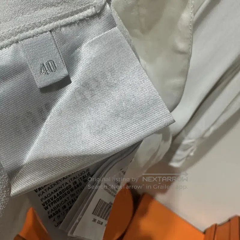 Miu Miu Miu Miu White Silk Women's Shirt . Size M / US 6-8 / IT 42-44 - 7 Thumbnail