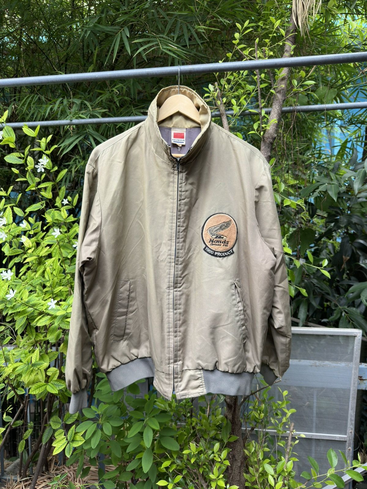 Honda 1970s Official Honda Dream 250 Bomber Jacket Size US L / EU 52-54 / 3 - 17 Thumbnail