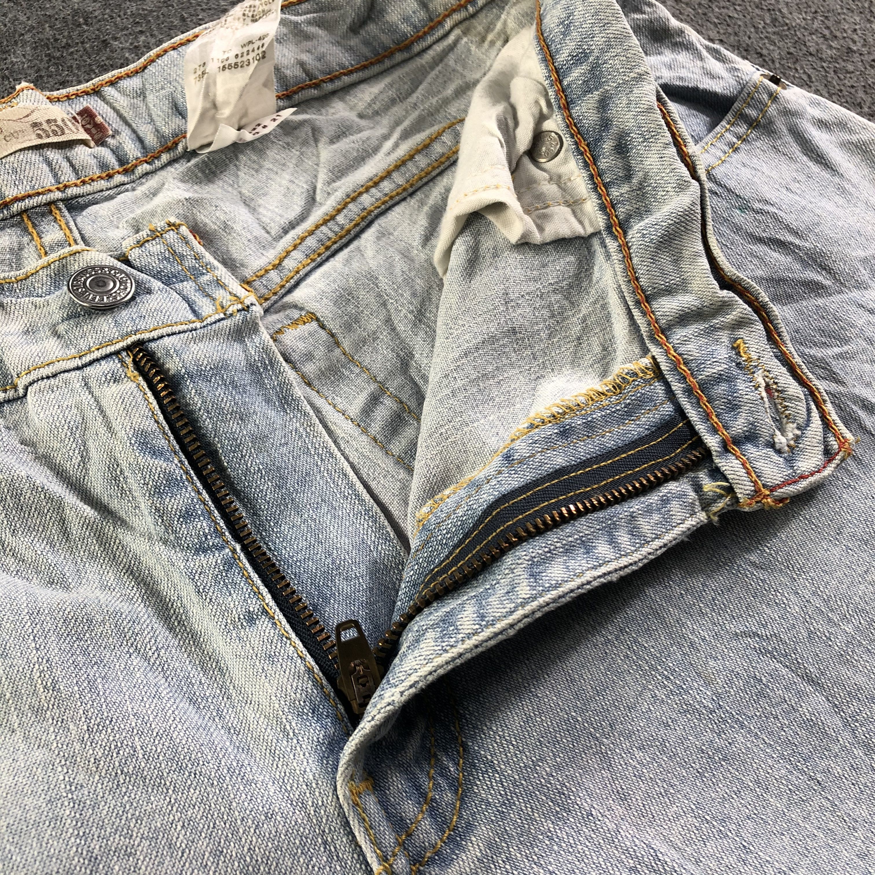 Levi's Vintage Light Wash Levis 550 Jeans-J3400 Size 32" / US 10 / IT 46 - 7 Thumbnail
