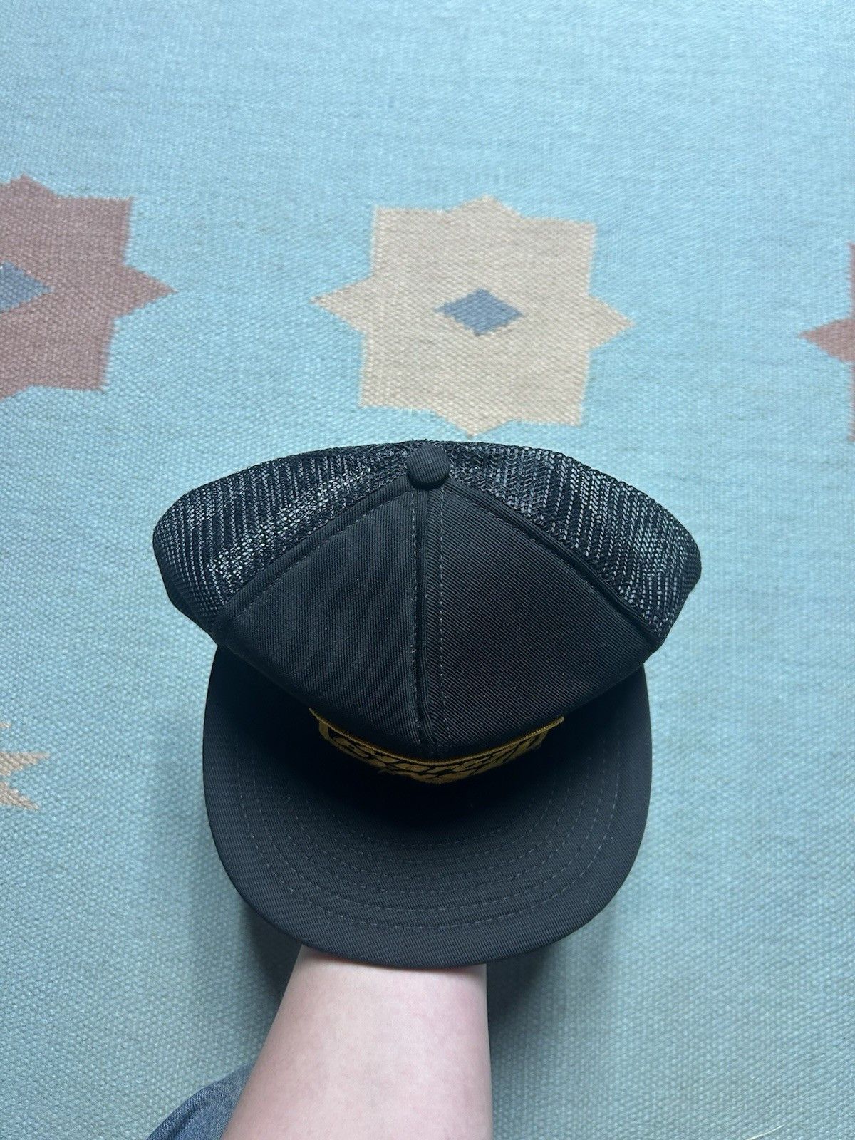Vintage Vintage trucker hat Hertz Penske patch truck racing nascar Size ONE SIZE - 3 Thumbnail