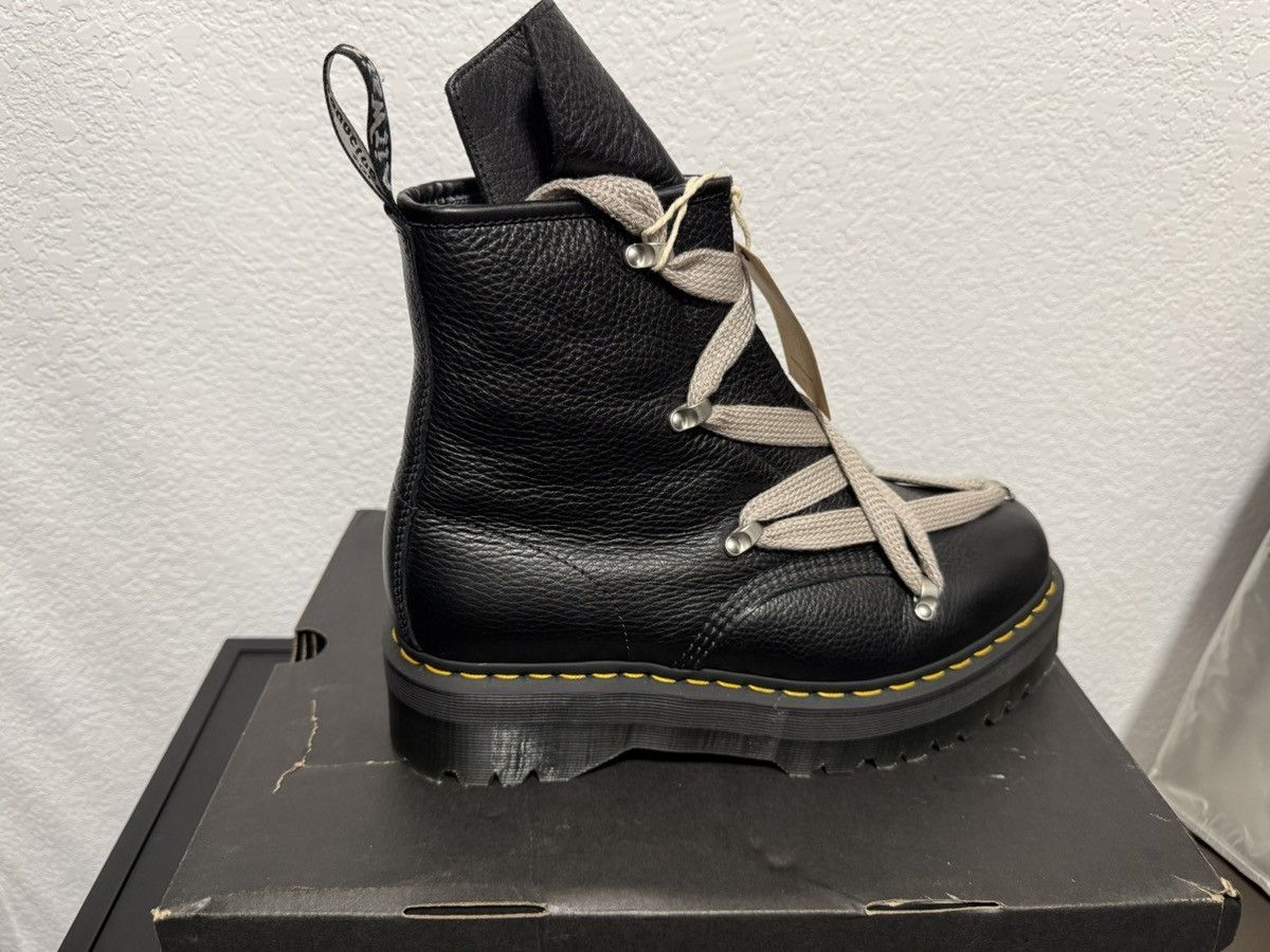 Dr. Martens × Rick Owens Rick Owens x Dr. Martens quad sole jumbo lace Size US 12 / EU 45 - 8 Thumbnail