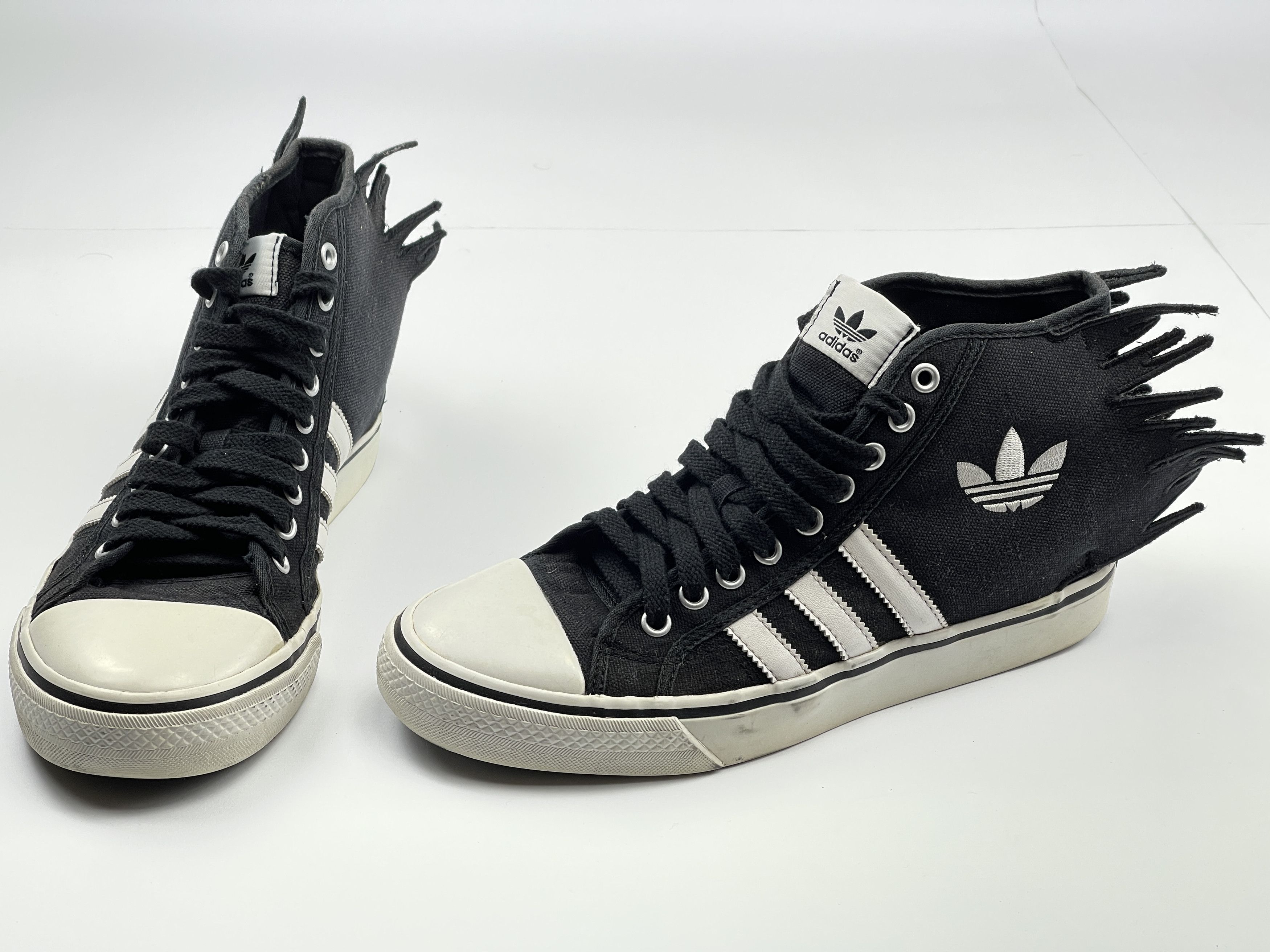 Adidas × Jeremy Scott Adidas Jeremy Scott Wings Sneakers Nizza Jagged Shoes Q23107 Size US 8.5 / EU 41-42 - 3 Thumbnail