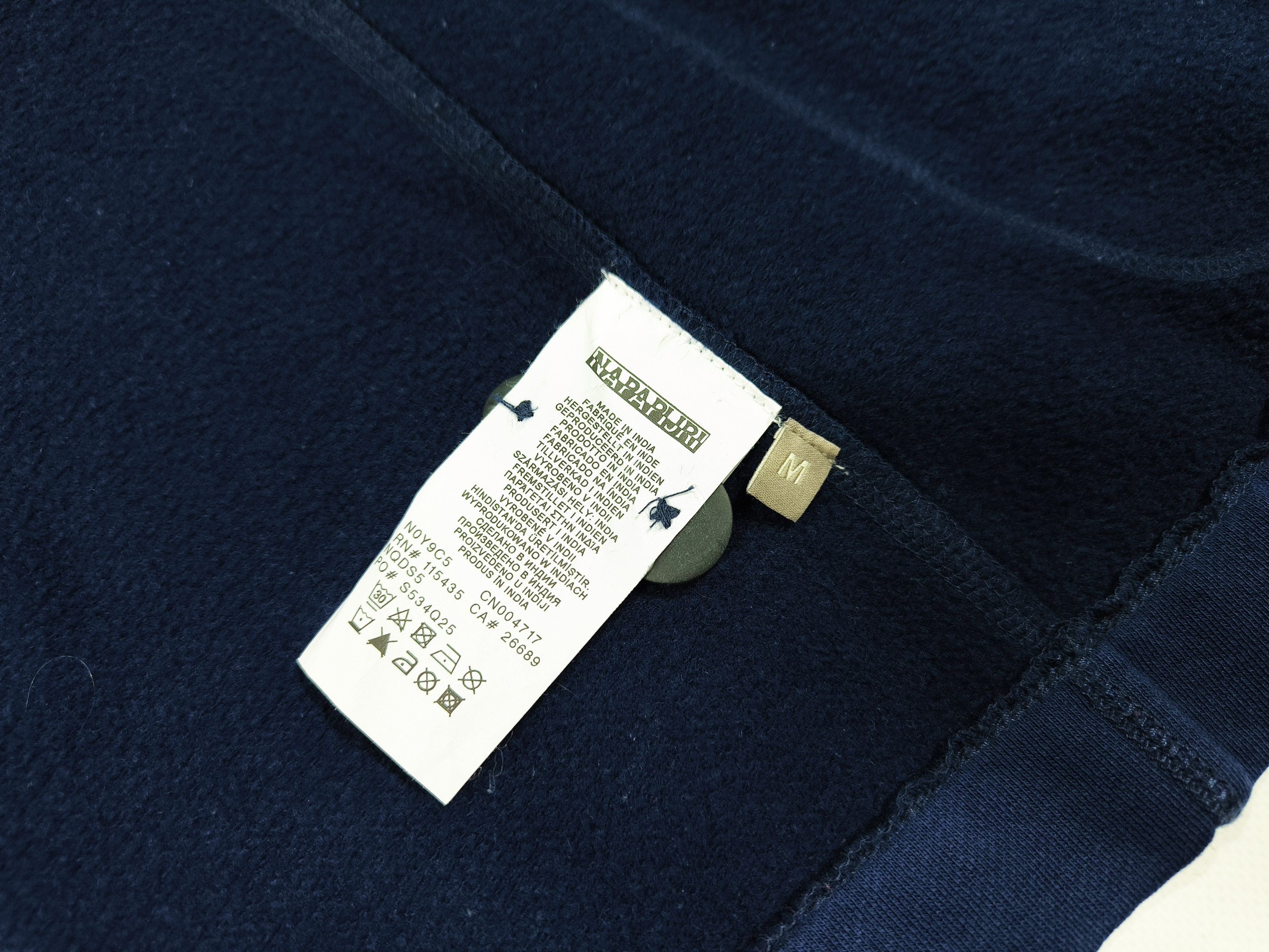Napapijri Napapijri Blue Cotton Blend Blazer Jacket Size M Size US M / EU 48-50 / 2 - 8 Thumbnail