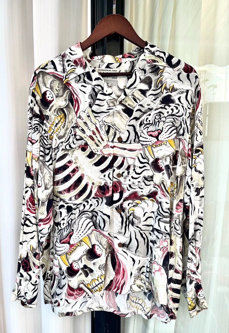 Maison MIHARA YASUHIRO Wacko Maria Tim Lehi Aloha Shirt M Size- DMC Size US M / EU 48-50 / 2 - 1 Thumbnail