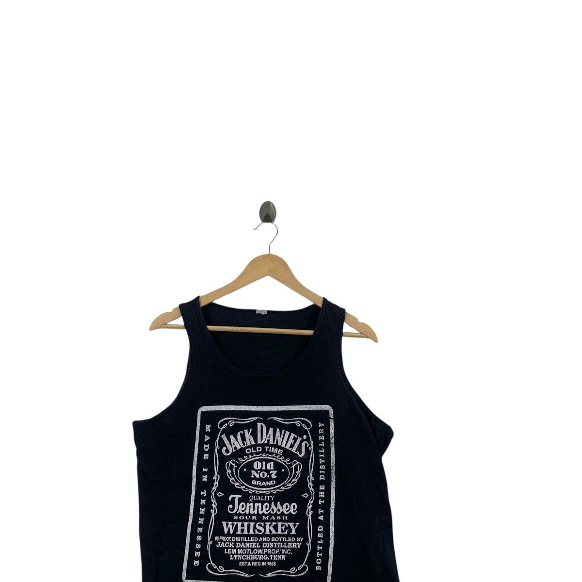 Vintage Vintage JACK DANIELS WHISKEY Tennessee Tank Top Tee Shirt Size US M / EU 48-50 / 2 - 2 Thumbnail