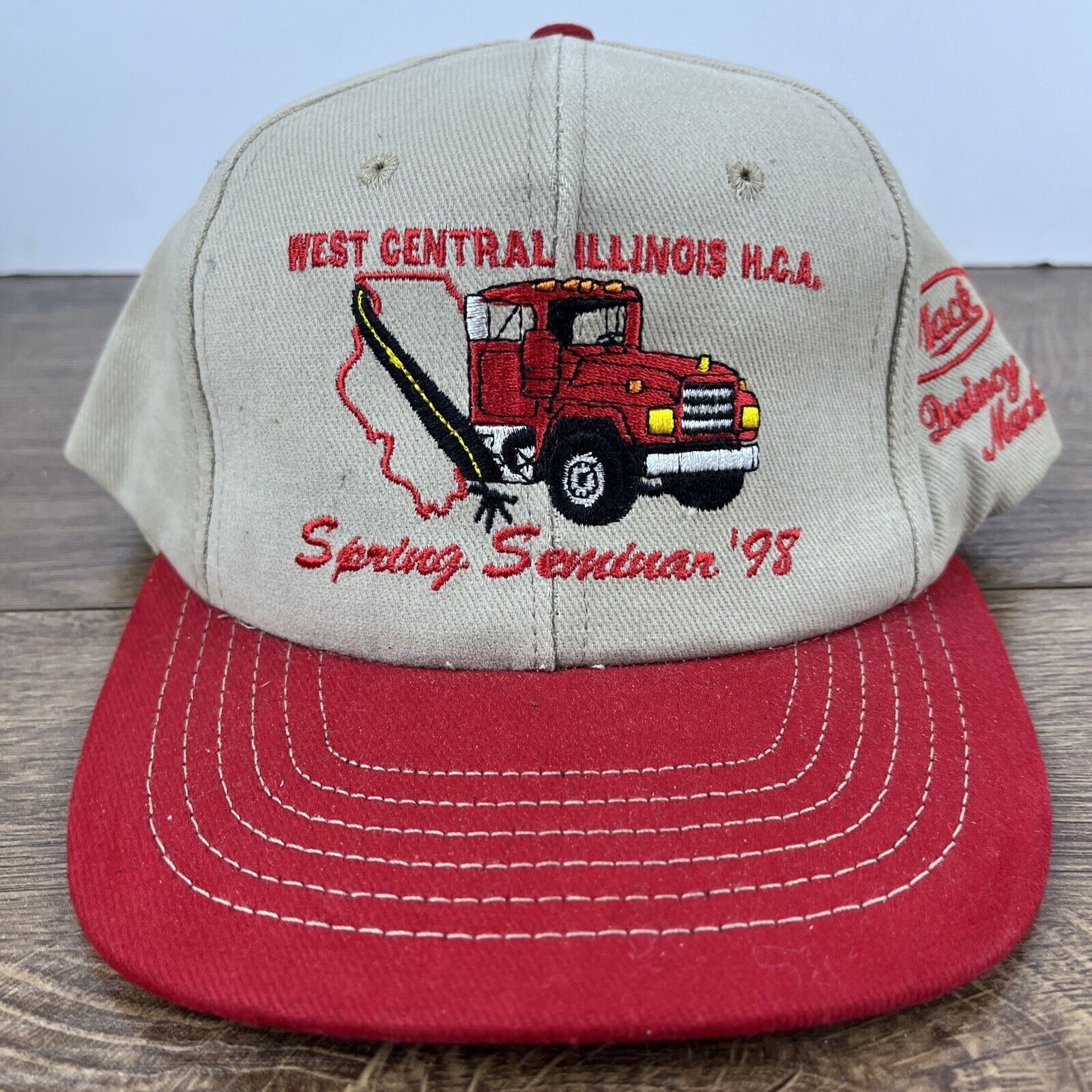 Other West Central Illinois Hat Brown Hat Adjustable Snapback Adul Size ONE SIZE - 3 Thumbnail