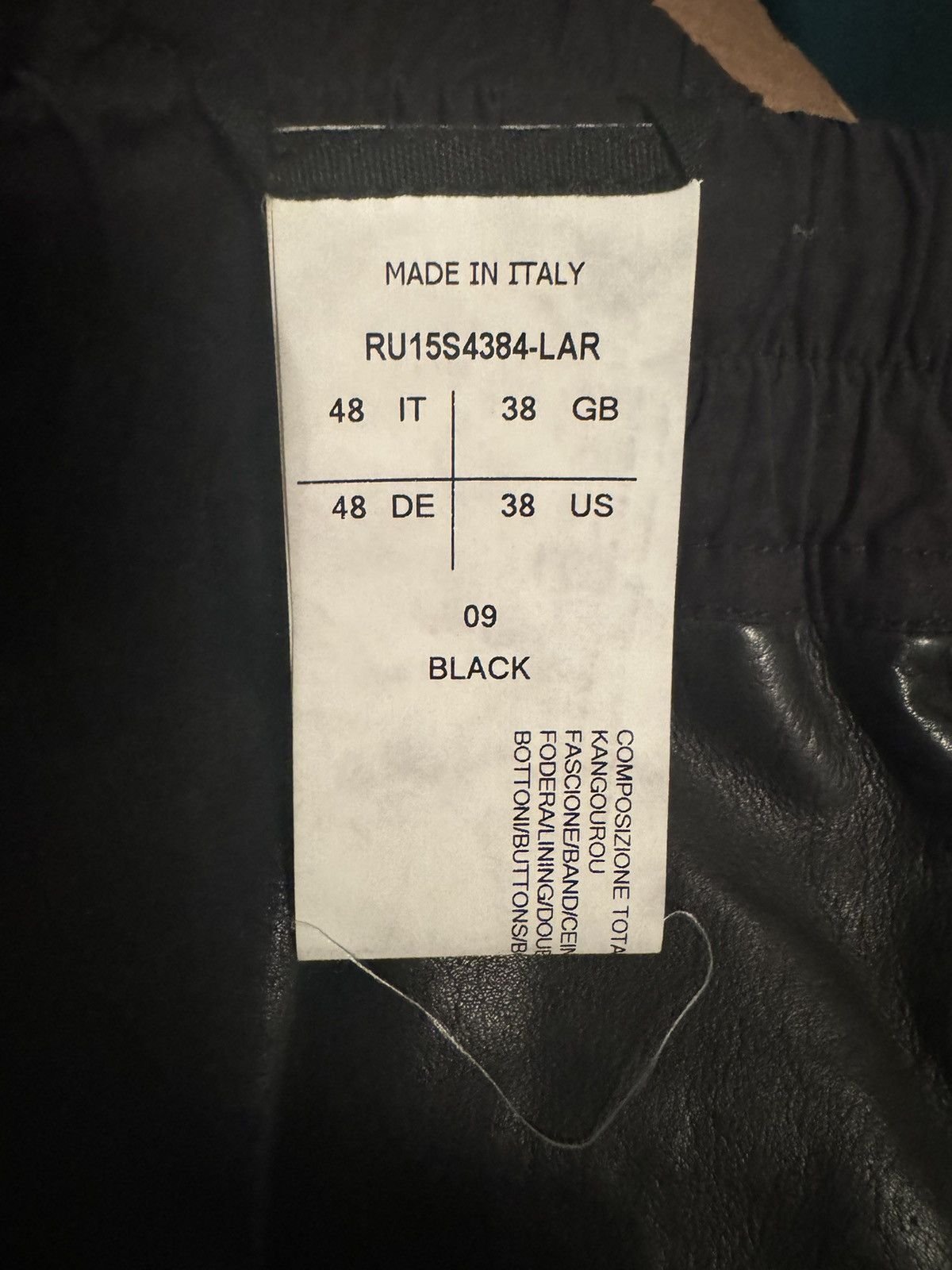 Rick Owens Rick Owens Faun Kangaroo Leather Pod Shorts - Size 48 - RARE Size US 32 / EU 48 - 3 Thumbnail
