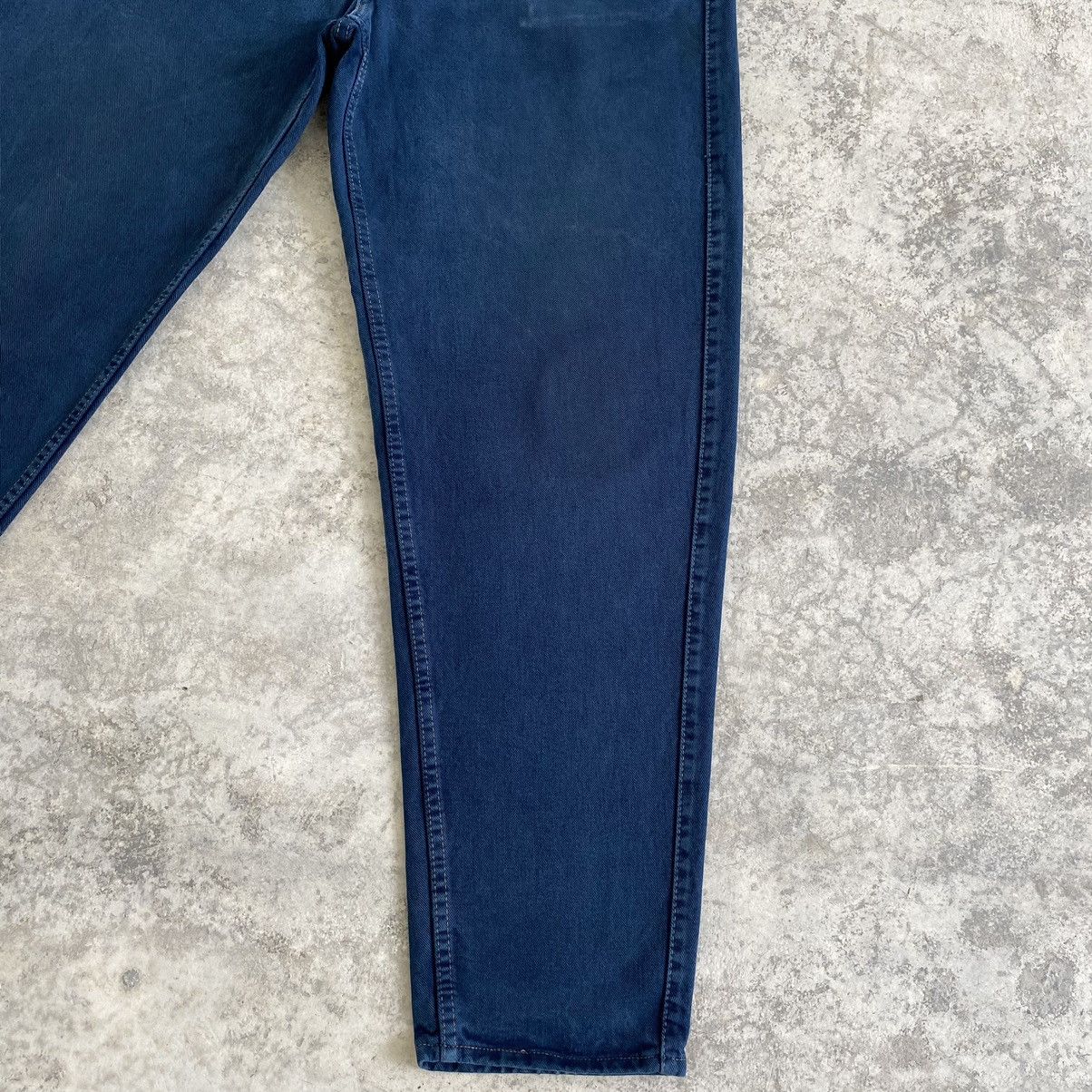 Levi's VTG 1992 Levi’s Silvertab Faded Midnight Blue Baggy Denim Size US 35 - 6 Thumbnail