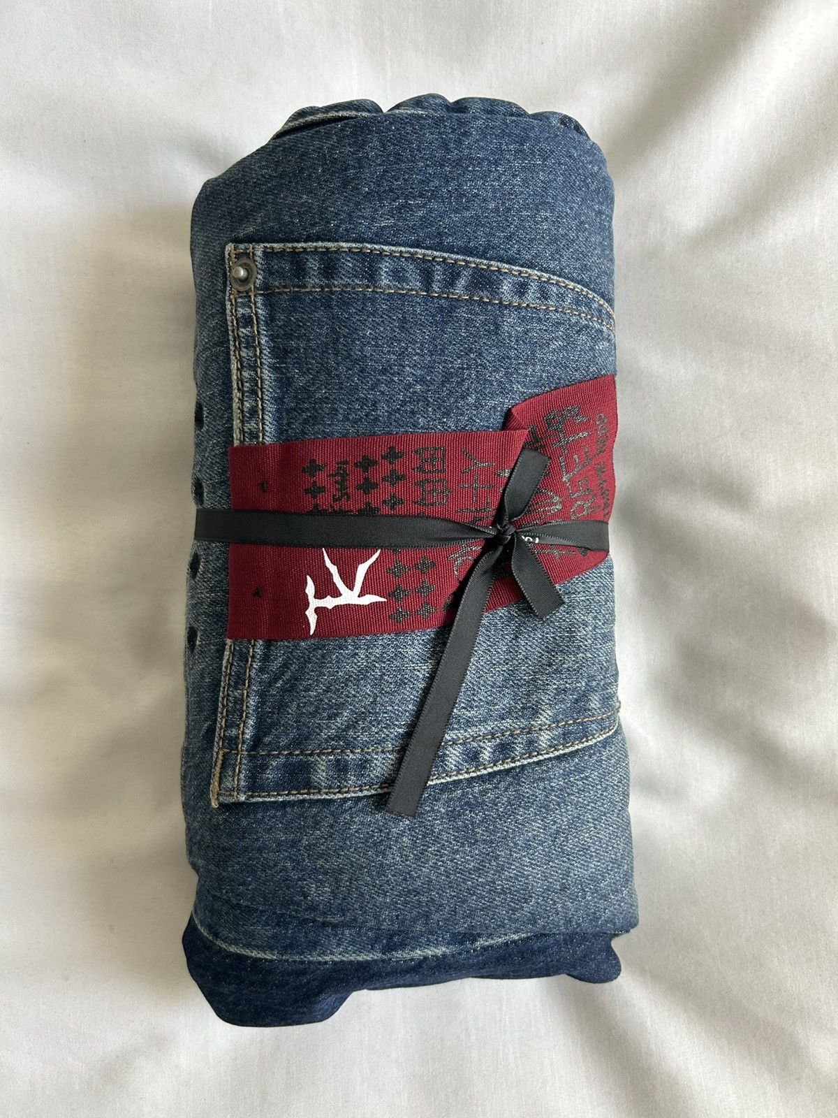 Ksubi Ksubi Indigo Trippie Redd Editions Bronko Trip Spliced Jean Size US 31 - 13 Thumbnail
