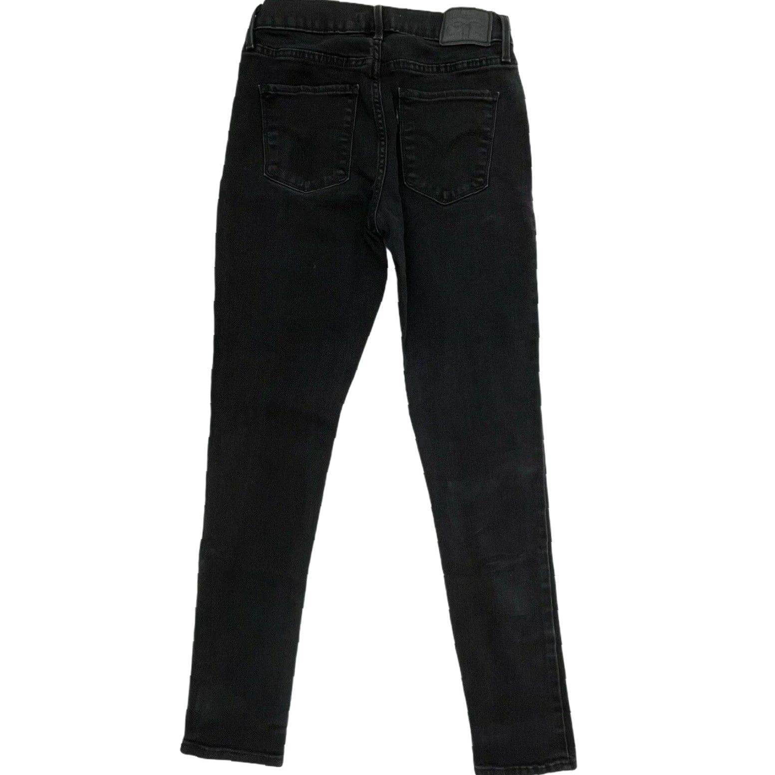 Levi's Levis 311 Shaping Skinny Jeans Womens Size 27 Black Denim Mid Rise STAIN Size 27" / US 4 / IT 40 - 2 Thumbnail